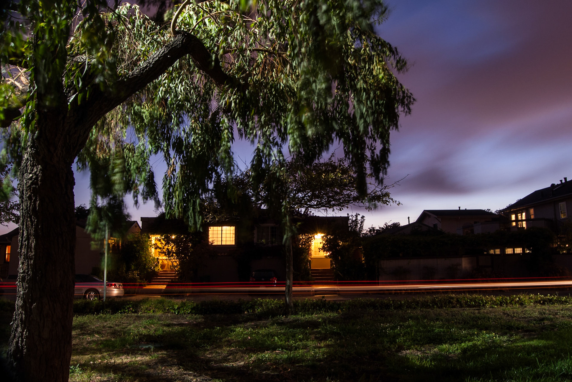 "Ohlone Night #2," Albany CA. 2008.