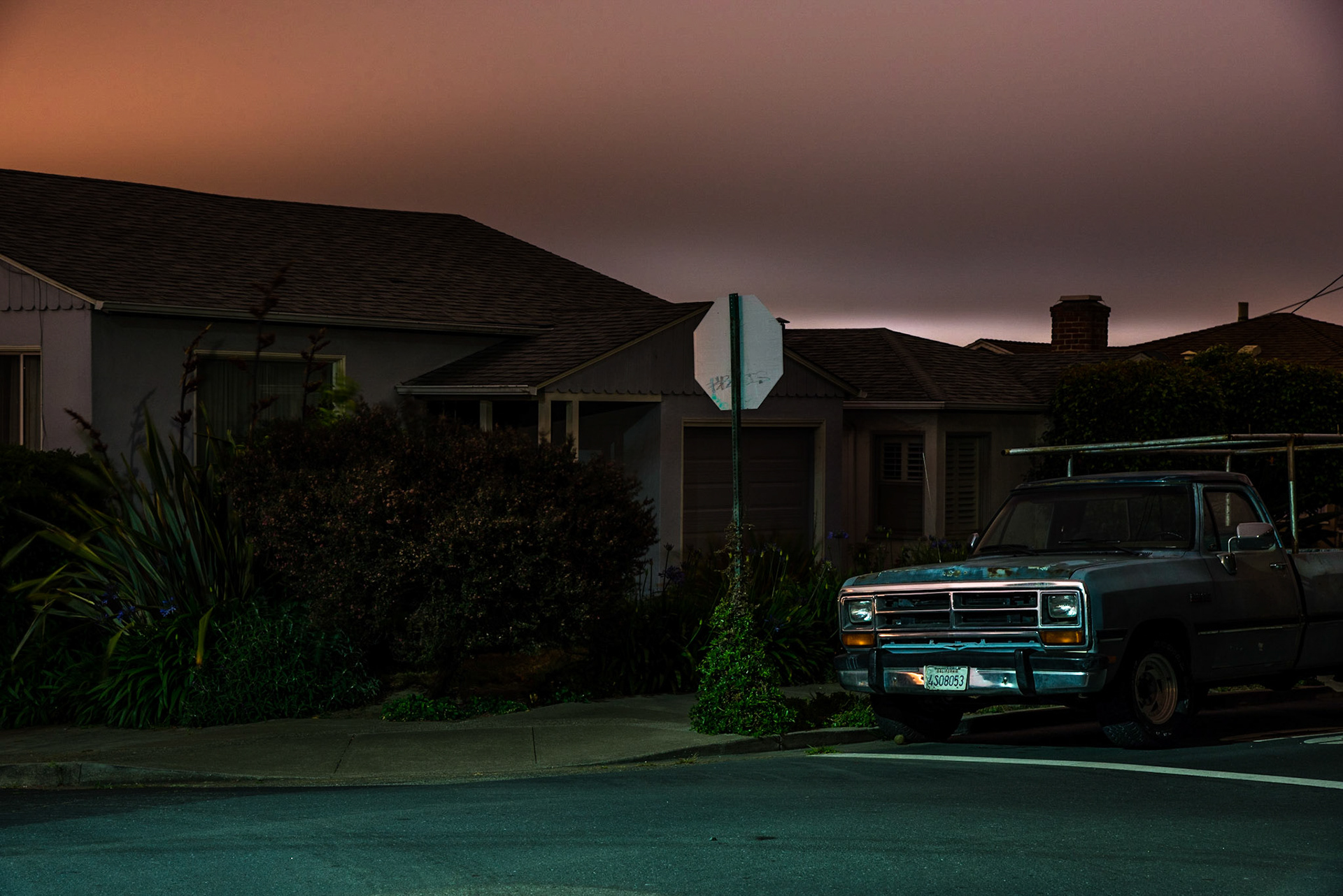 "Madison St, 11:59 pm," Albany CA. June, 2016