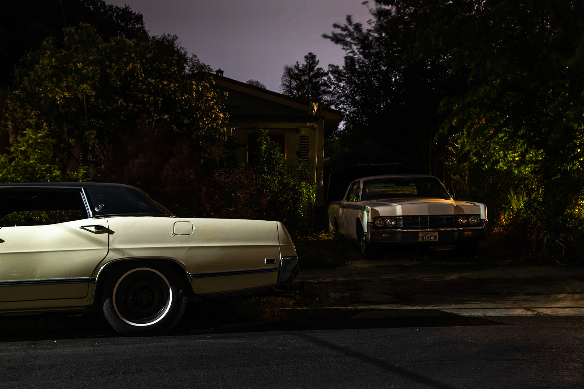 "Berkeley Park, 10:48 pm," Berkeley CA, July 2018