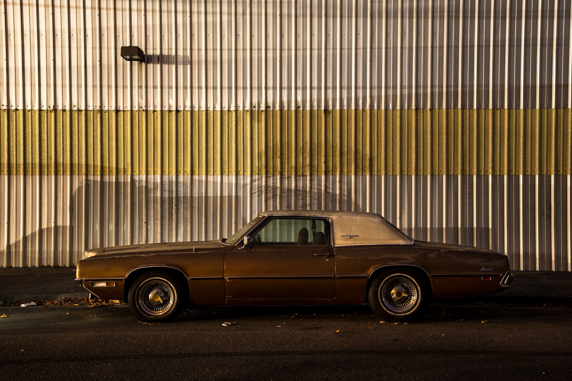 "Eighth St, 9:22 pm," Berkeley CA, August 2016