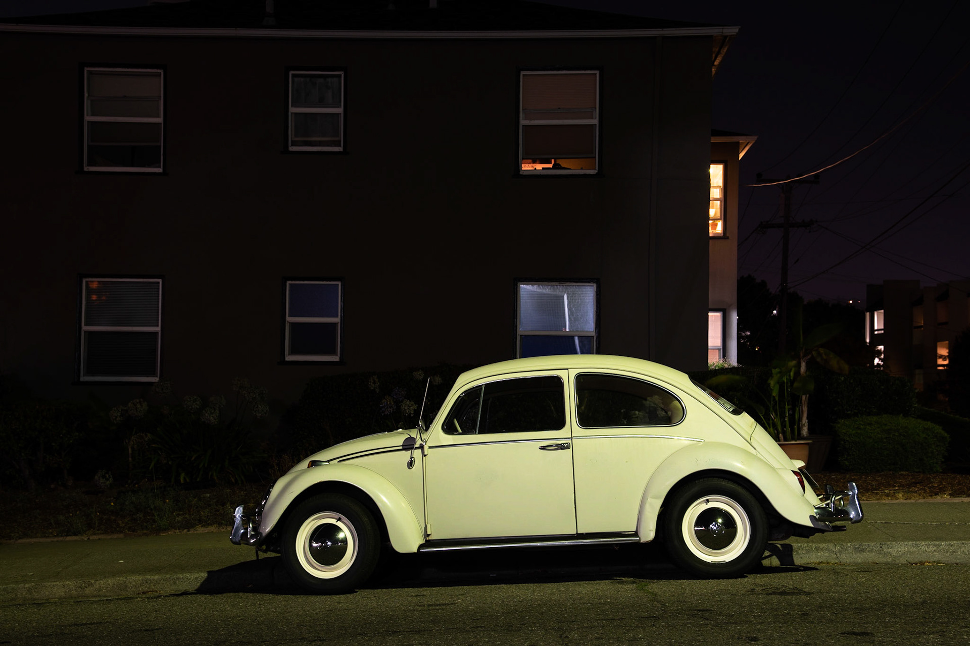 "Brighton Ave., 10:04 pm," Albany CA, August 2019