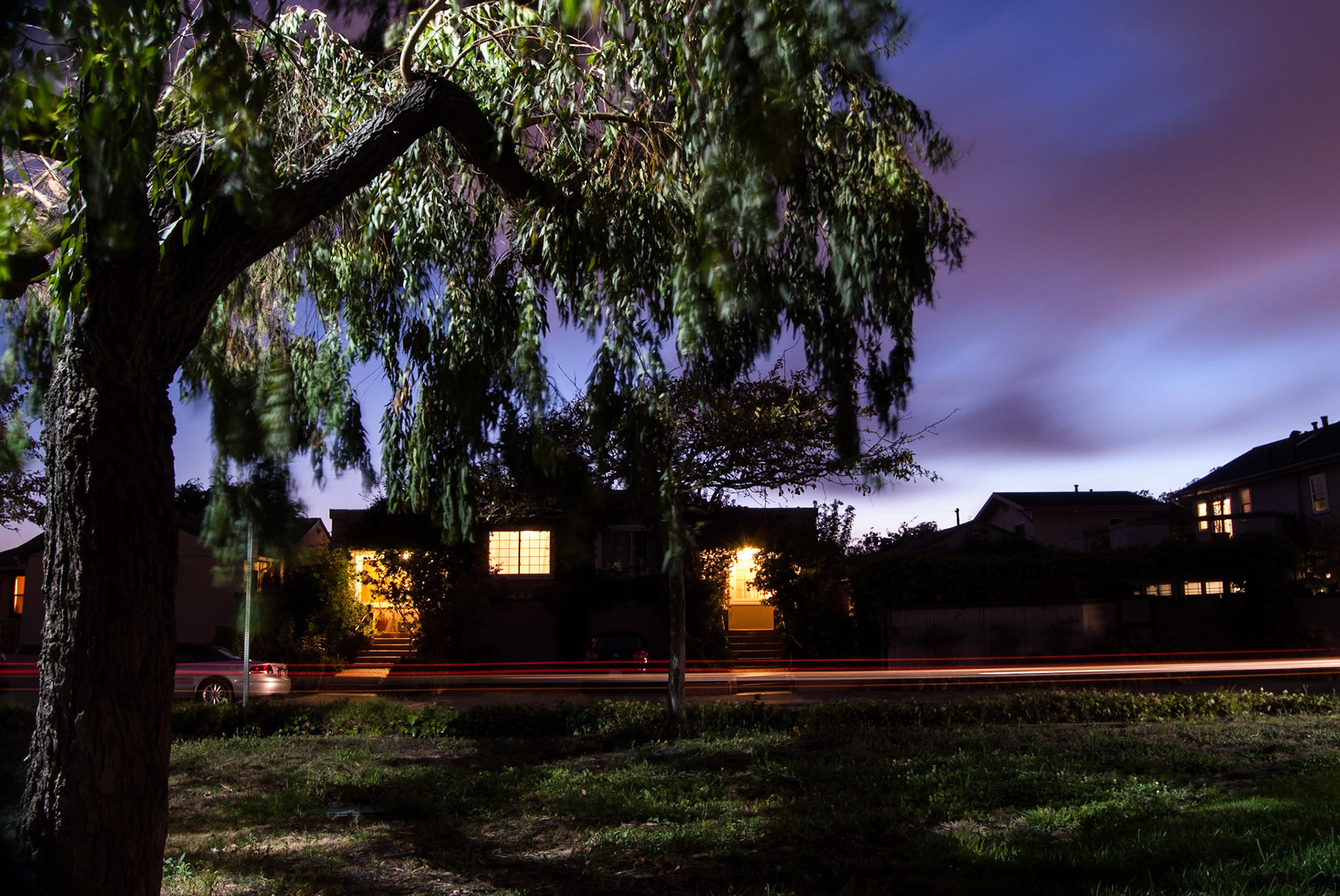 "Ohlone Night #2," Albany CA. 2008.