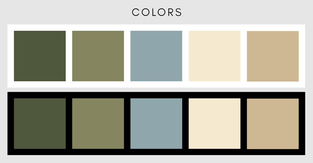 Colors for Willo Beach Sanctuary