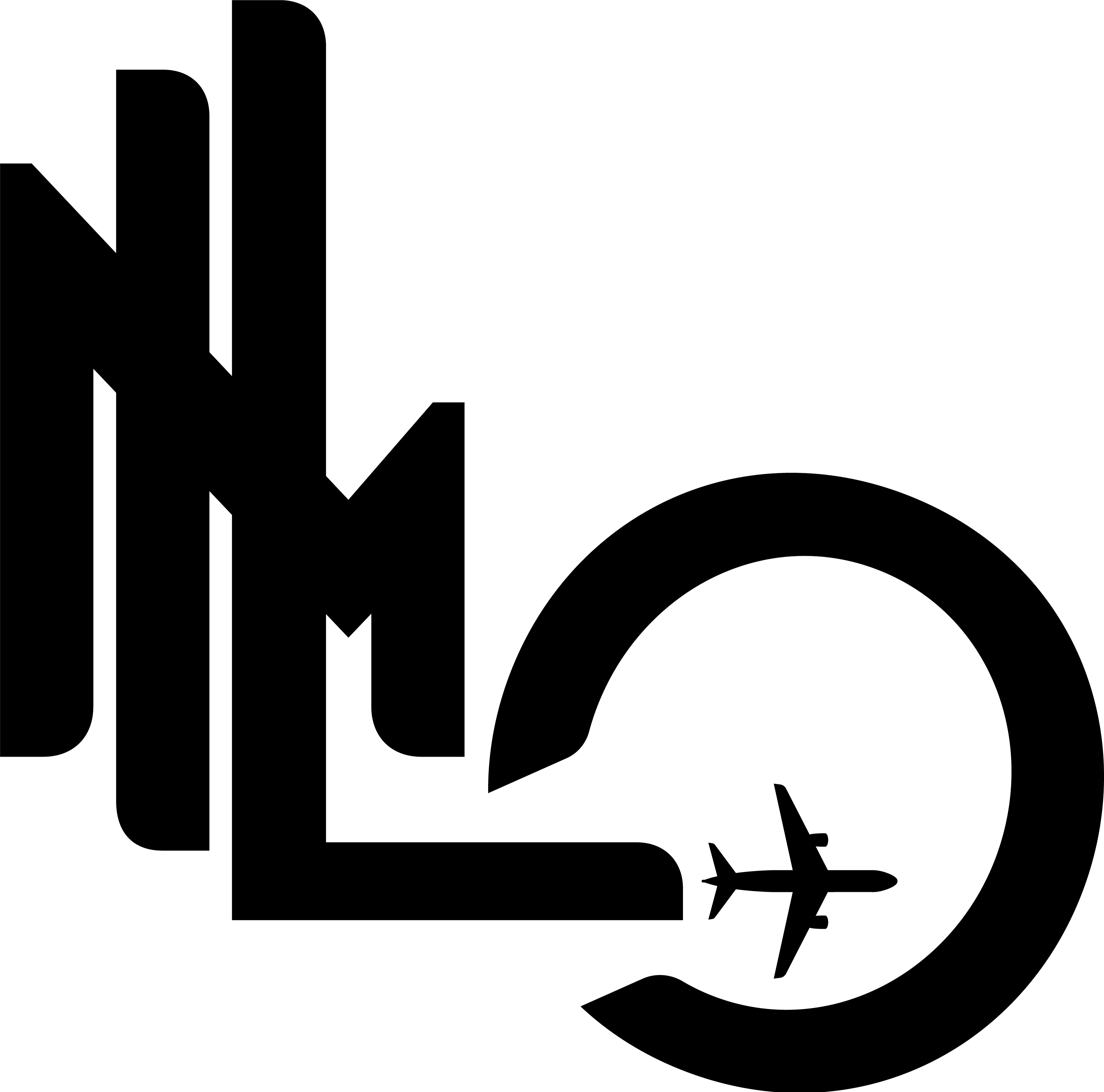 Milo Estevez Black Logo