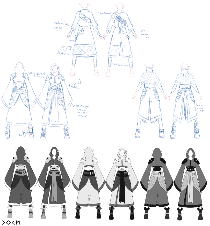 Forest Character Clothing Concepts
