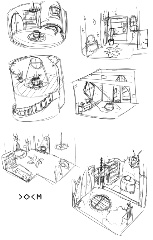 WoO Wicked Witch of the West Lair Concepts