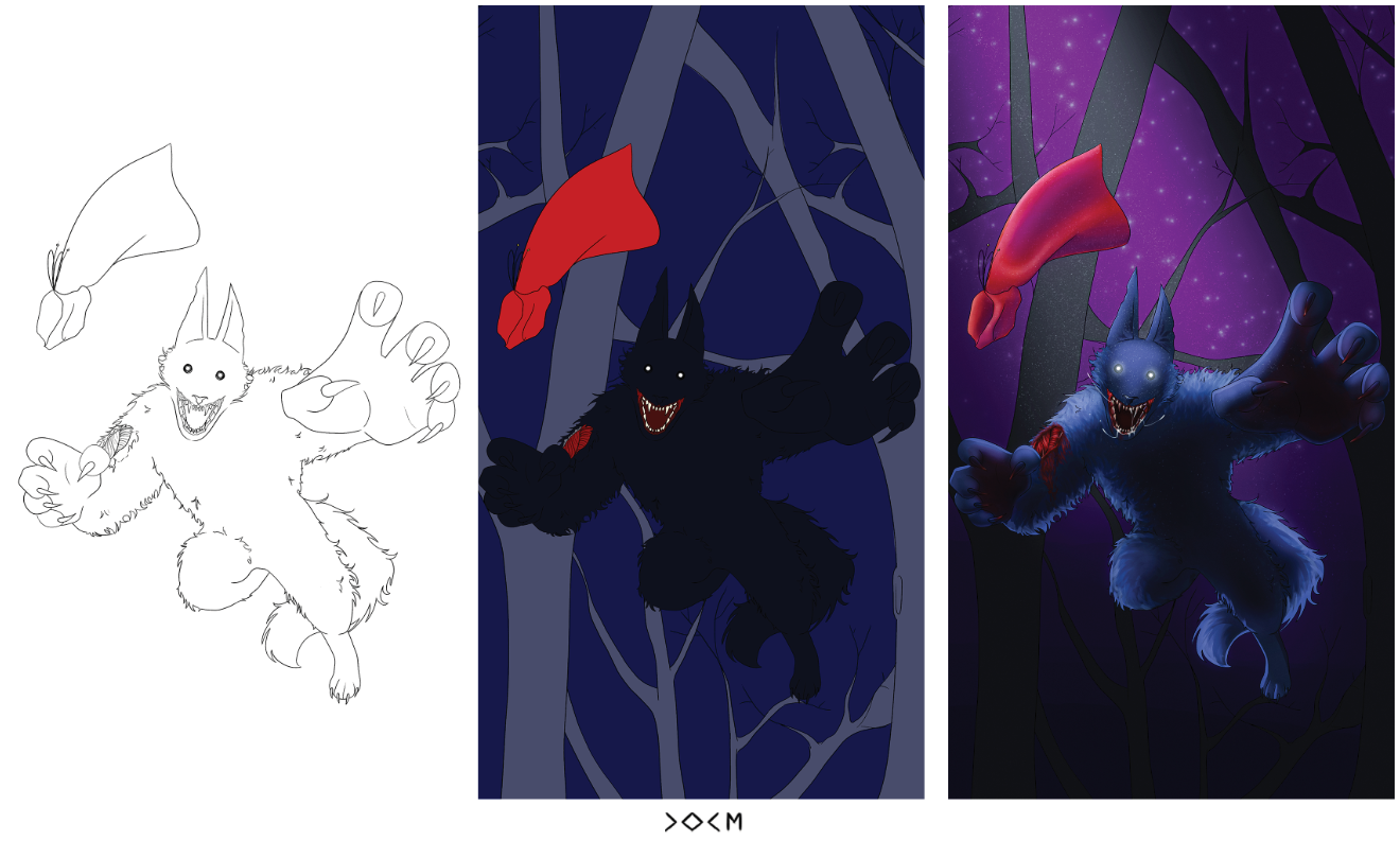 Little Red Riding Hood Render Progress