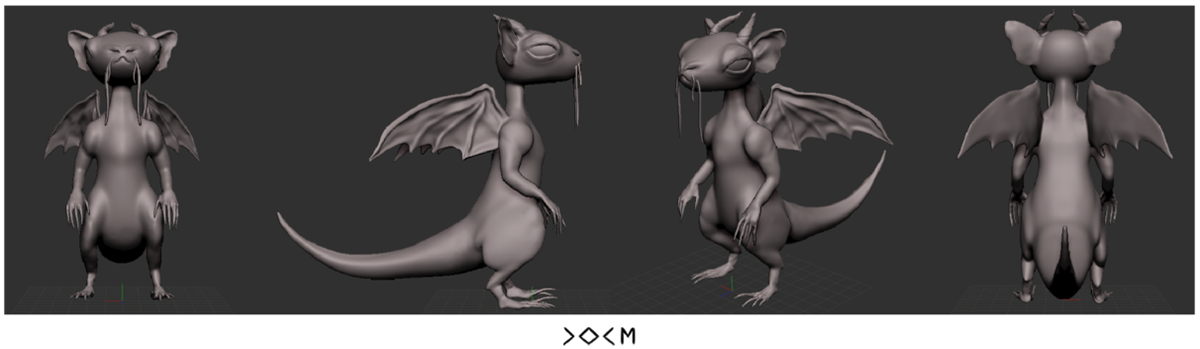 3D Dragon Model