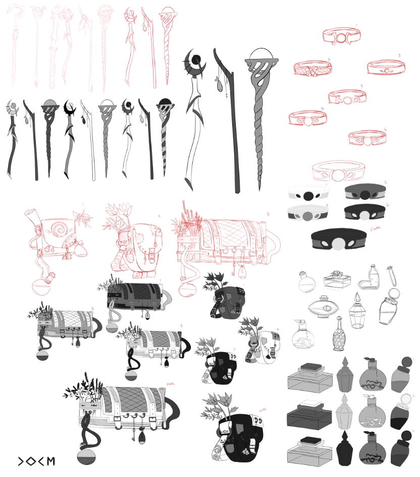 Forest Character Prop Concepts