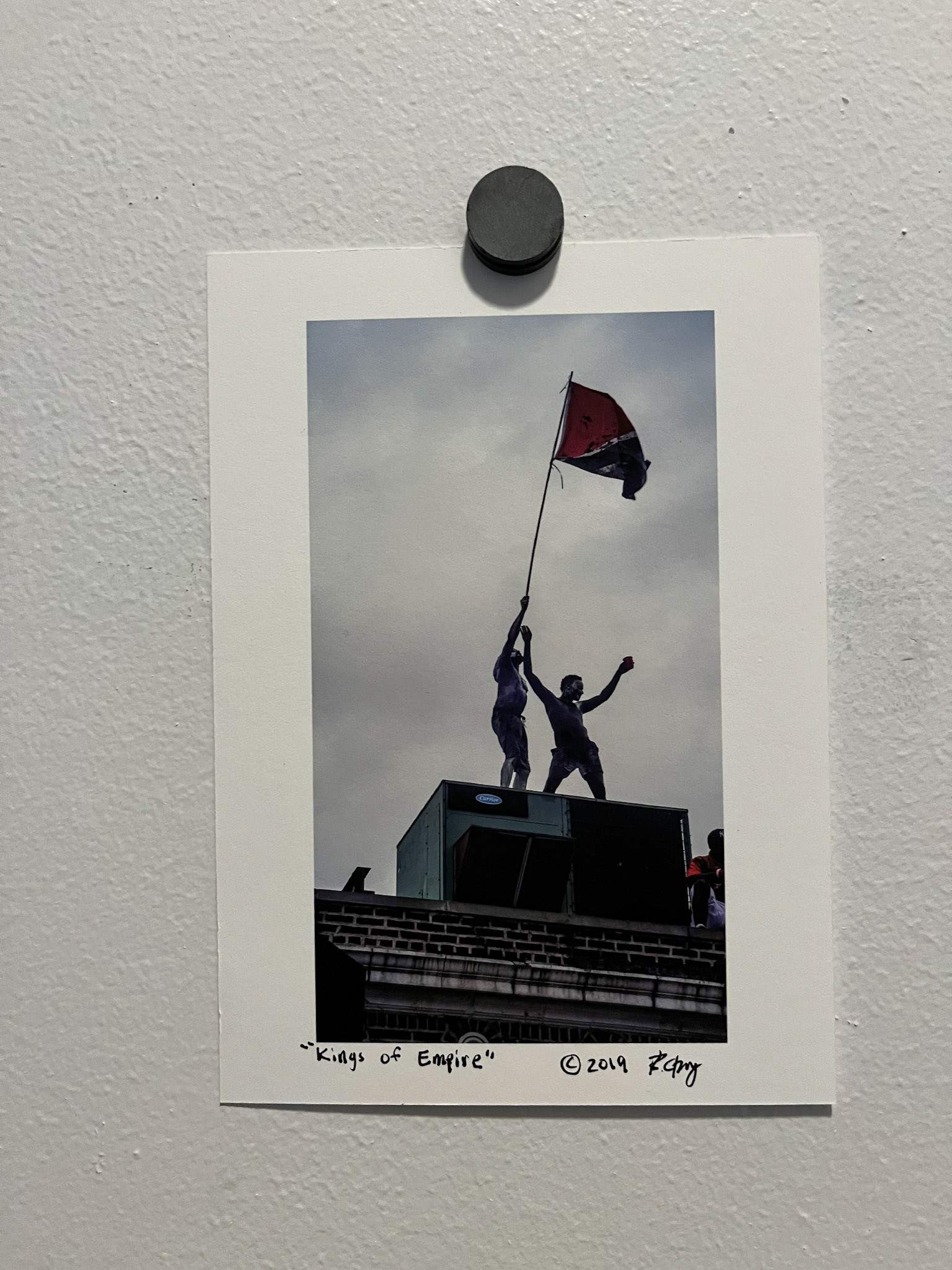 J'Ourvet: kings of Empire (6x9 Cotton Rag