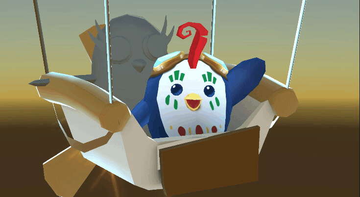 Hello character idle