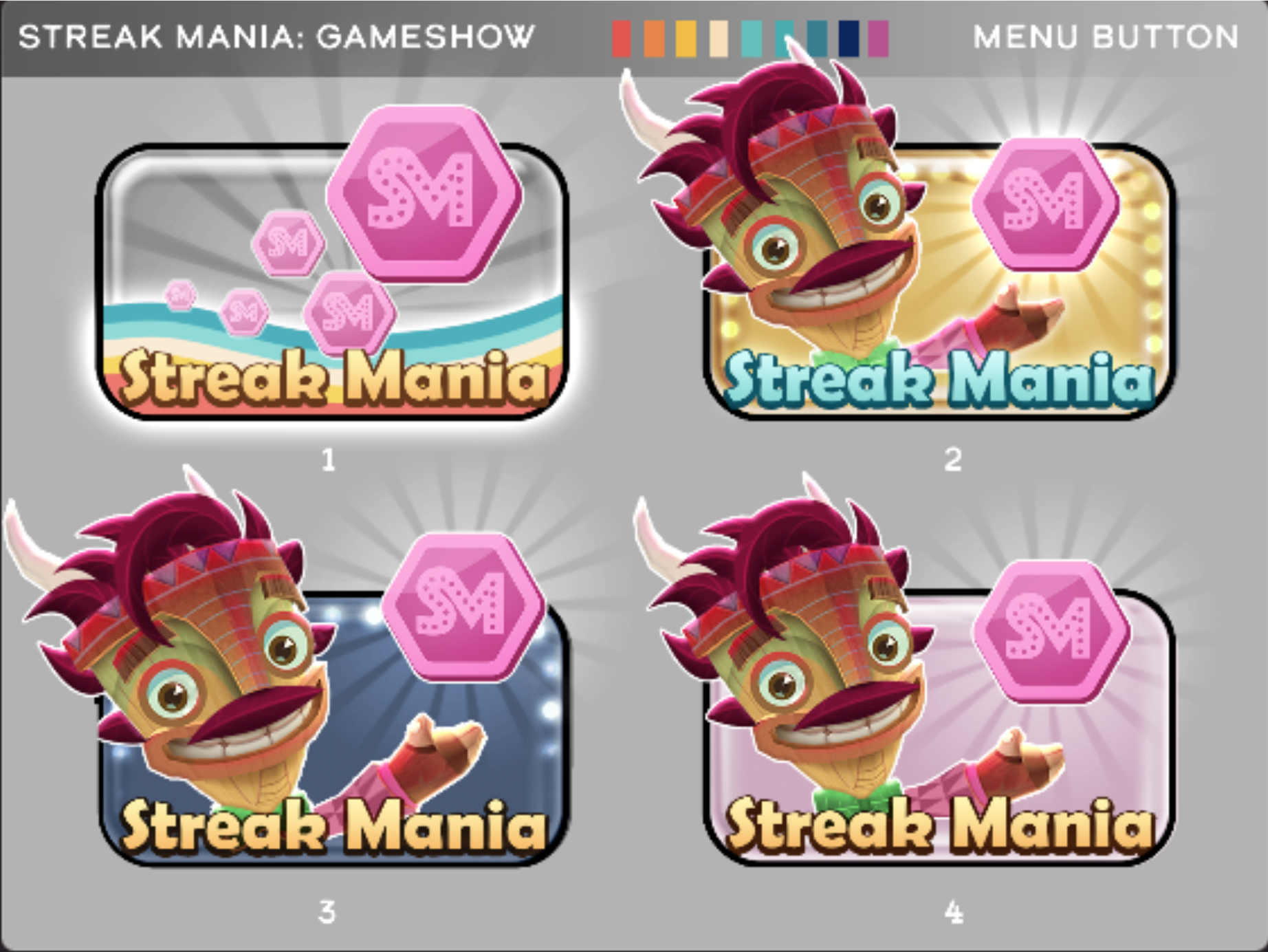 Concepts for the feature button, to be displayed in the island map view
