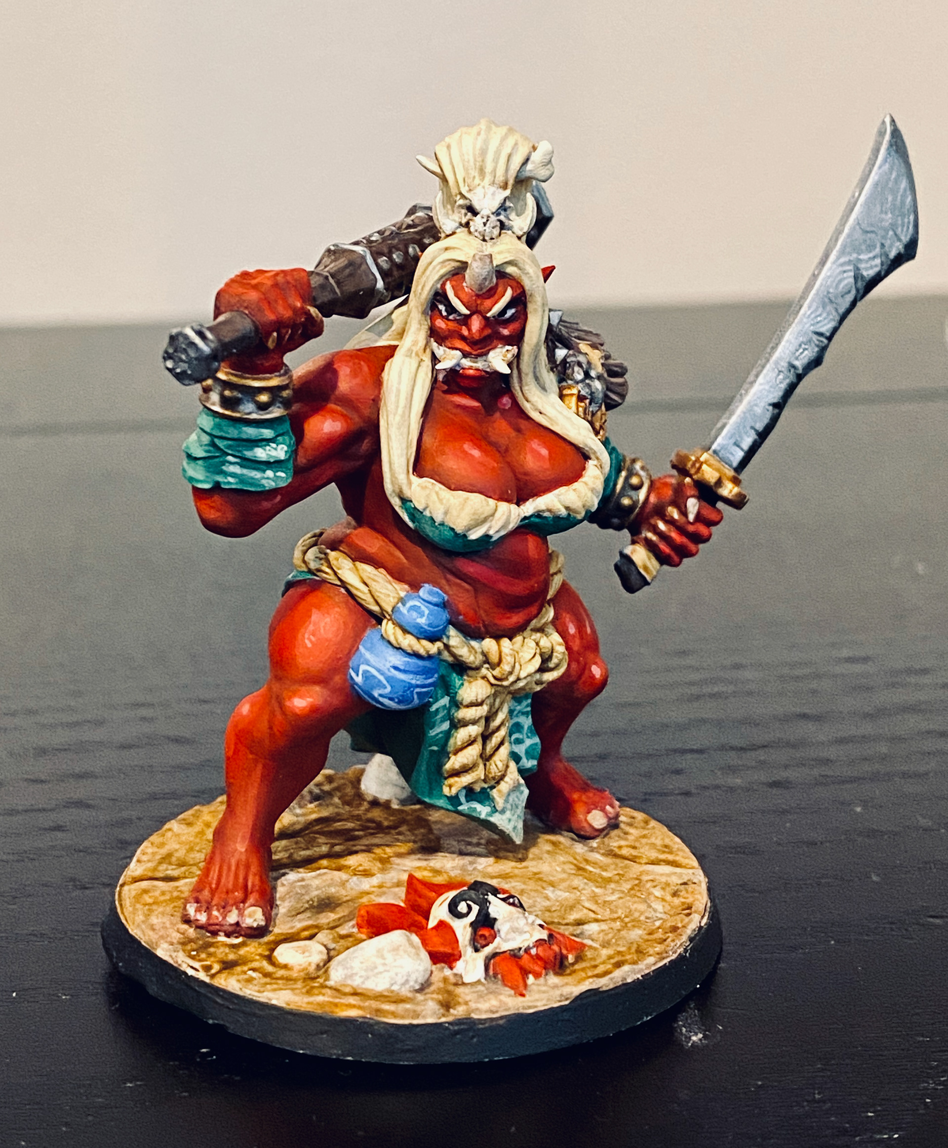 3D miniature painting