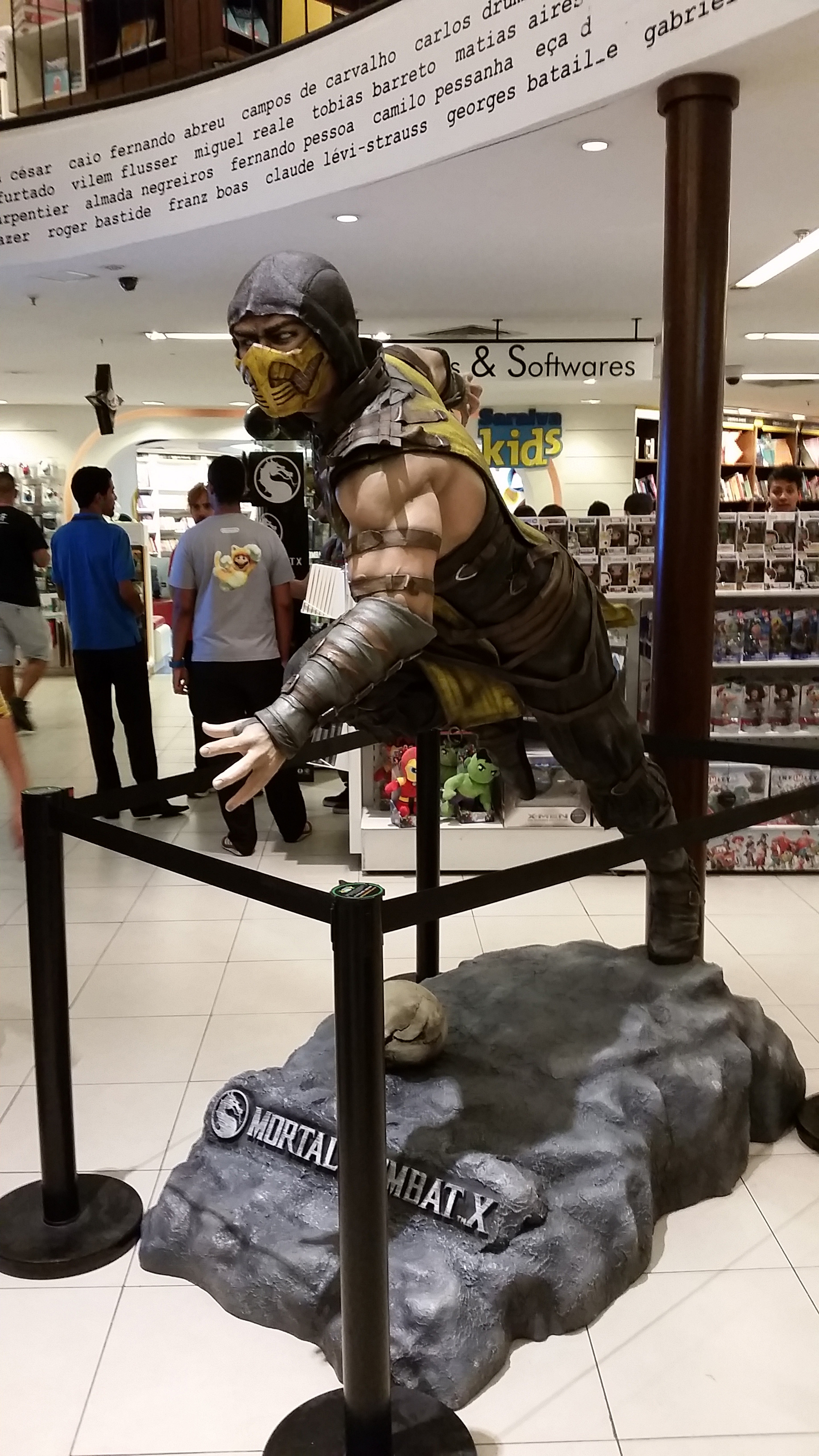 Mortal Kombat X Scorpion Life Size Statue