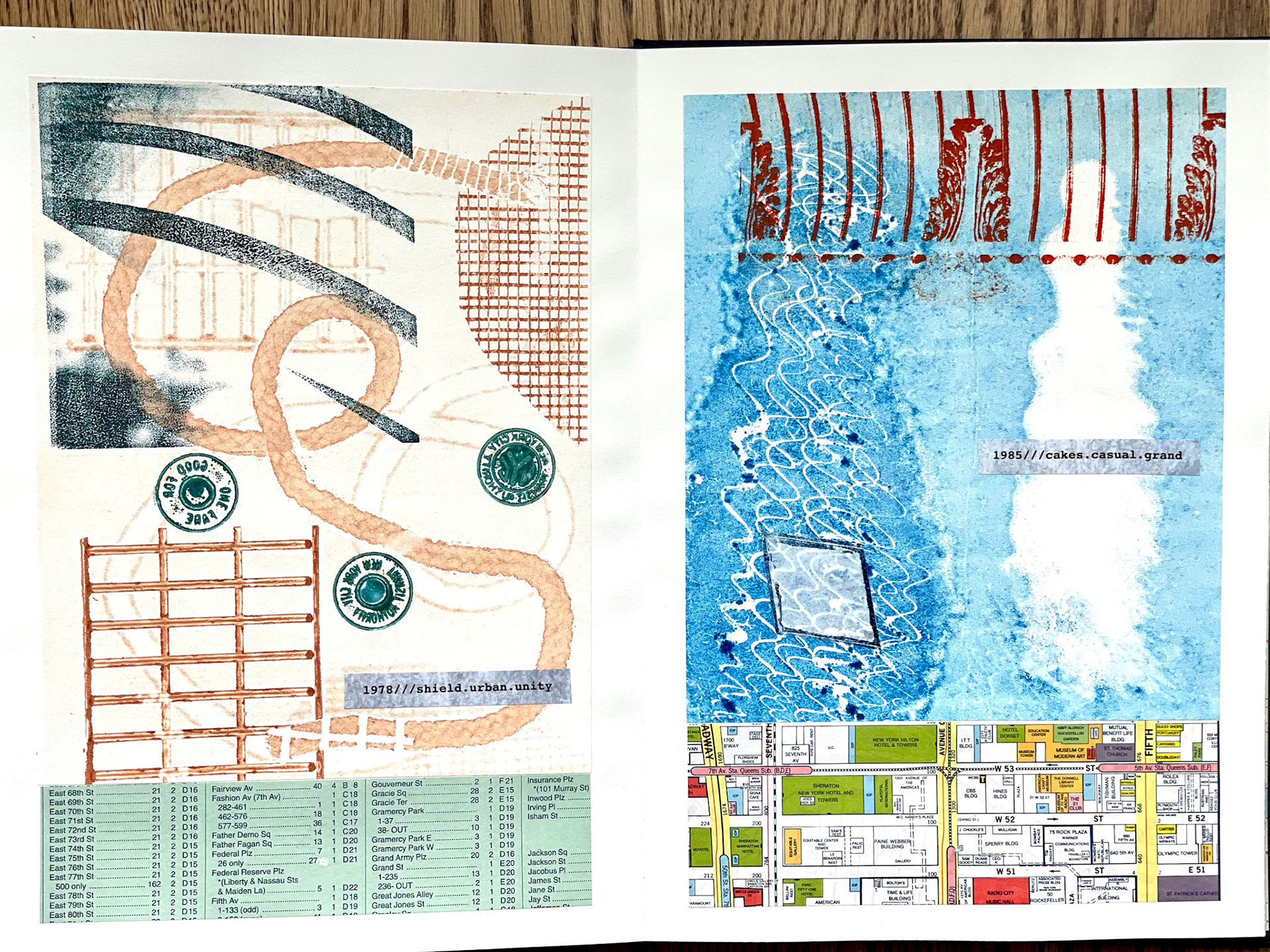 Accordion Book - Pages 3-4