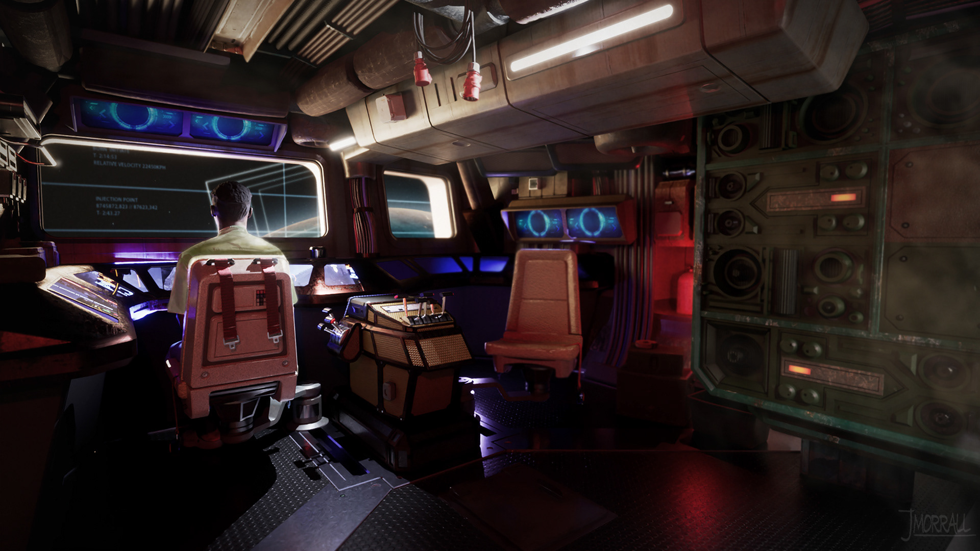NEUROMANCER PITCH FOR DESIGNER SOPHIE BECHER - MAELCUM'S TUG "MARCUS GARVEY"
