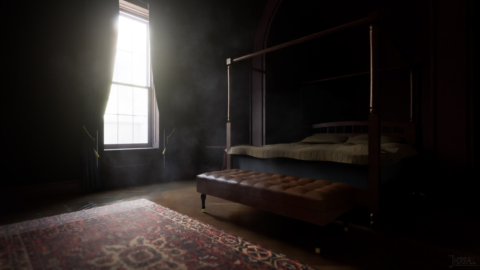 FLEMING / SKY ATLANTIC - IAN FLEMING'S LONDON APARTMENT 1940