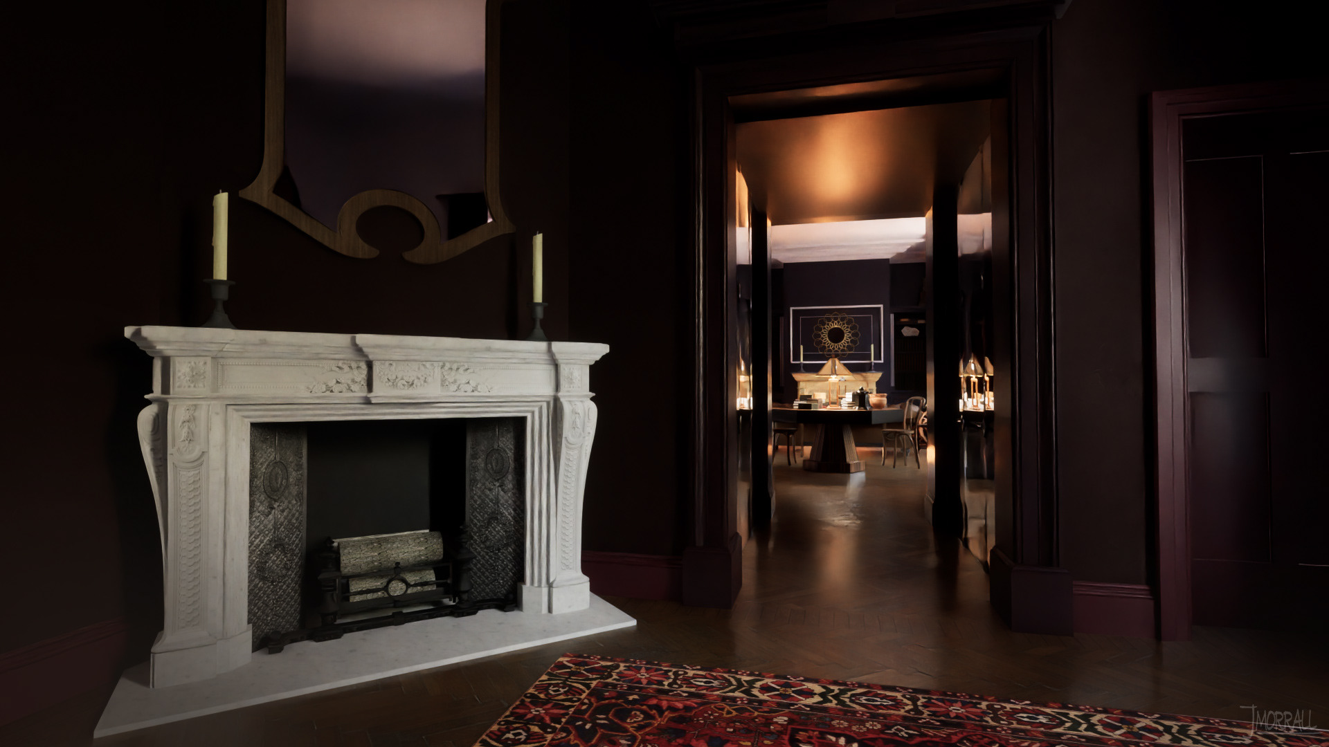 FLEMING / SKY ATLANTIC - IAN FLEMING'S LONDON APARTMENT 1940