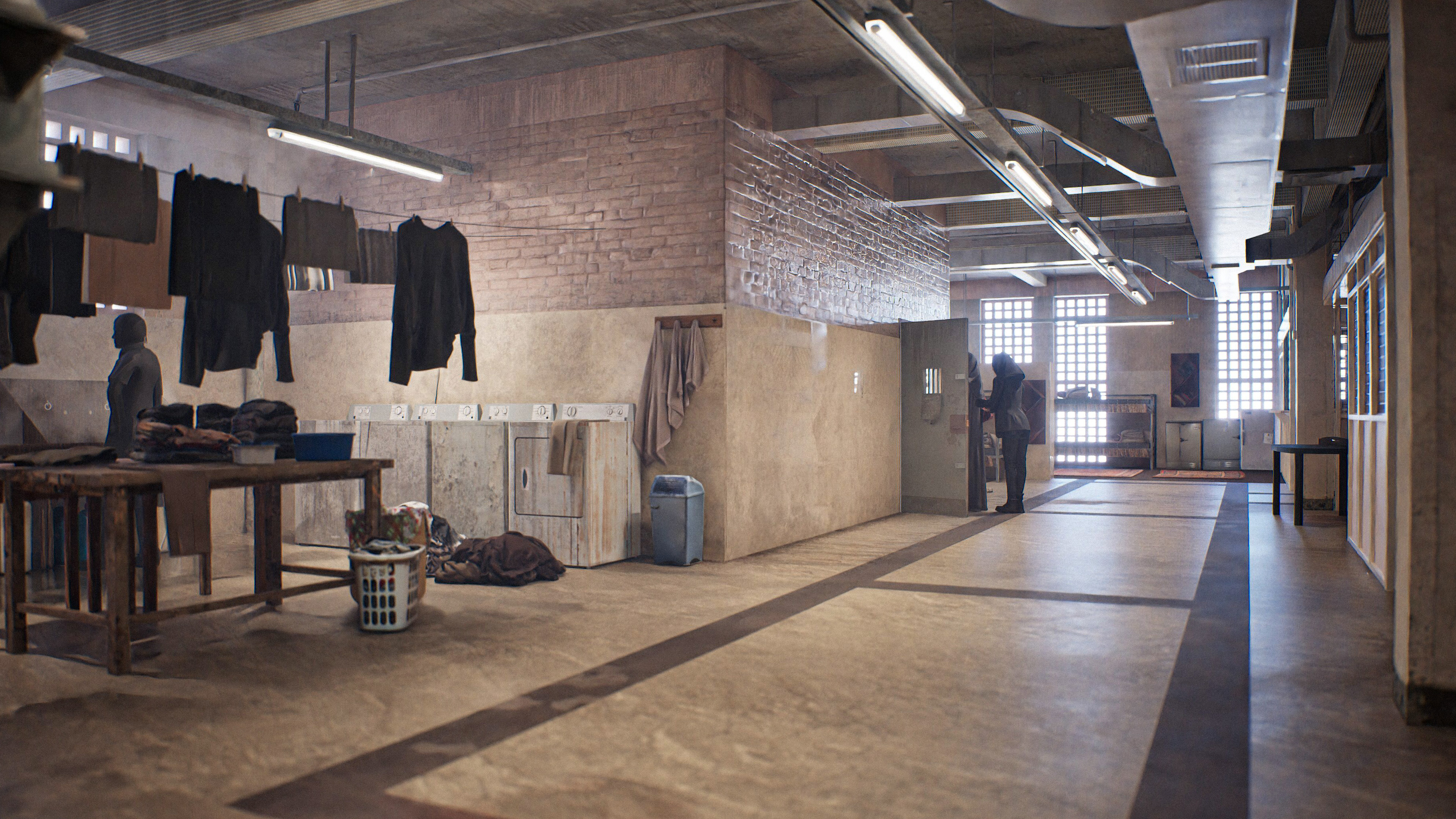 LOVESTORY / BBC - IRANIAN PRISON: LOCATION BUILD