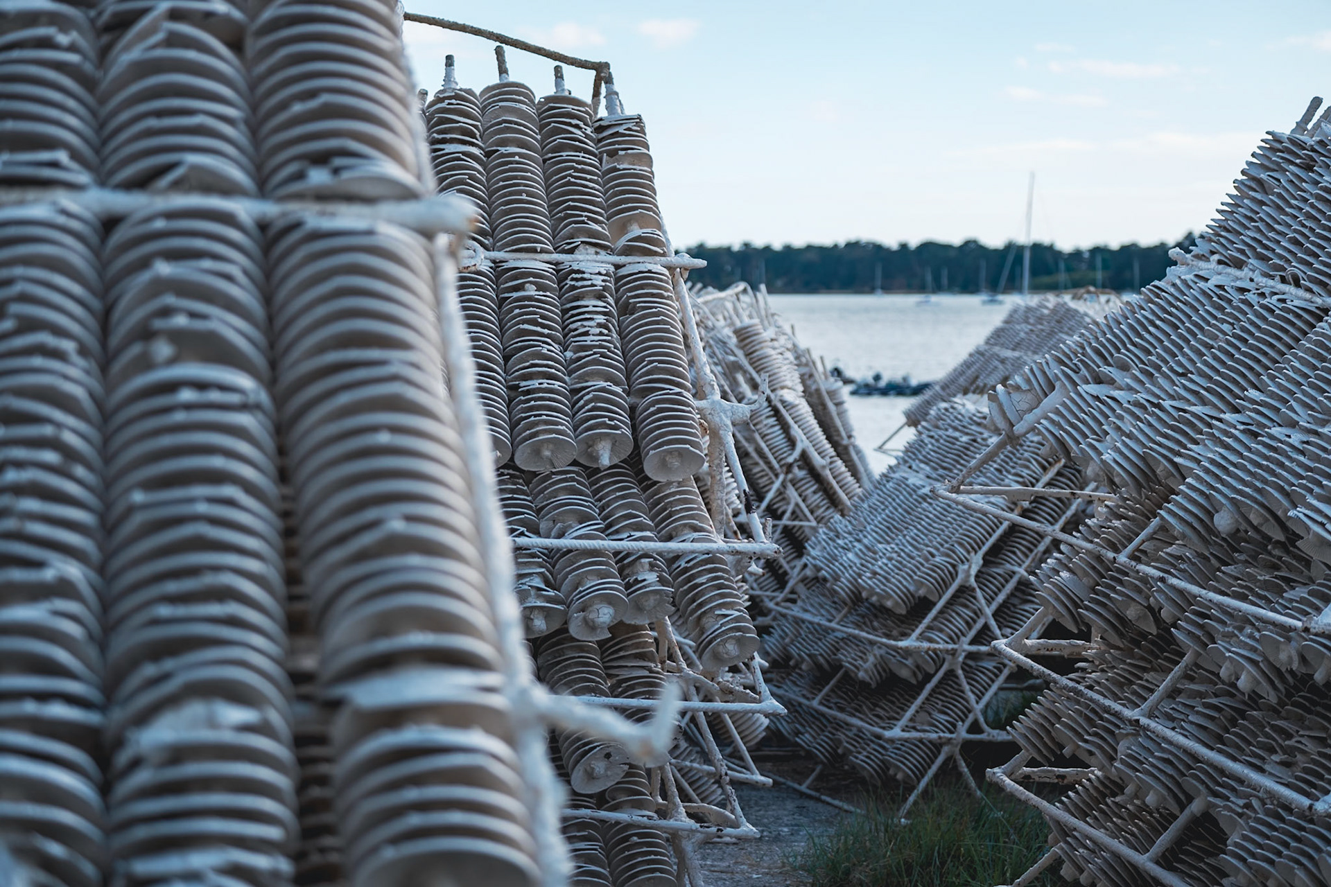 Port de Larmor-Baden dans le golfe du Morbihan