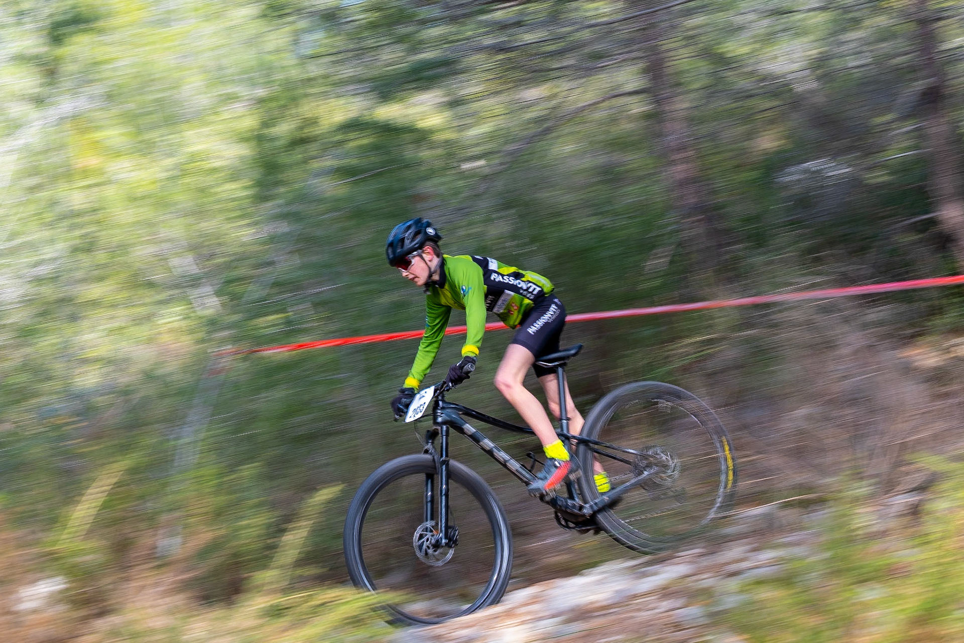 Des descentes engagées vers la fin du parcours