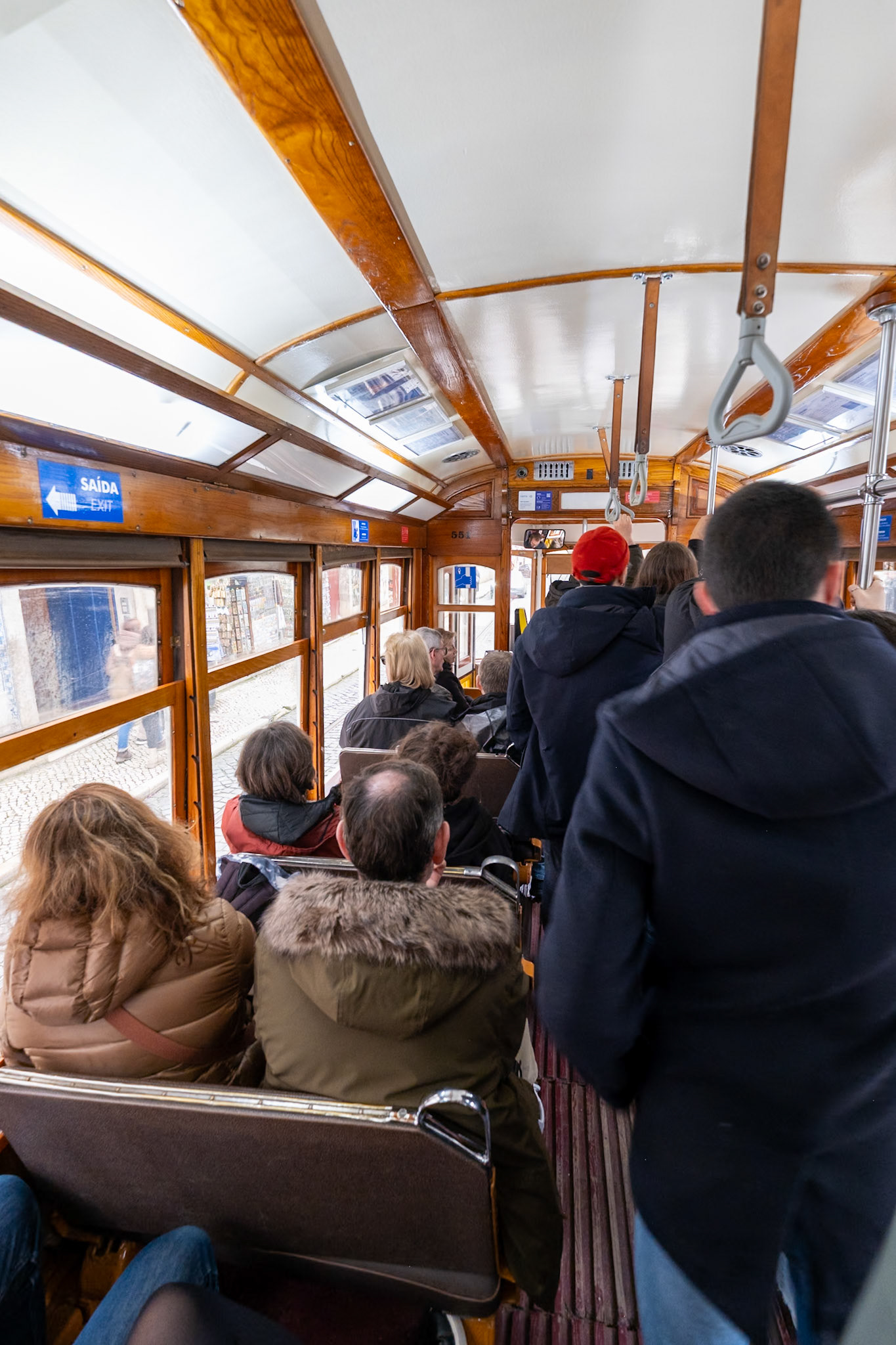 Le tram 28 : vu de l'intérieur