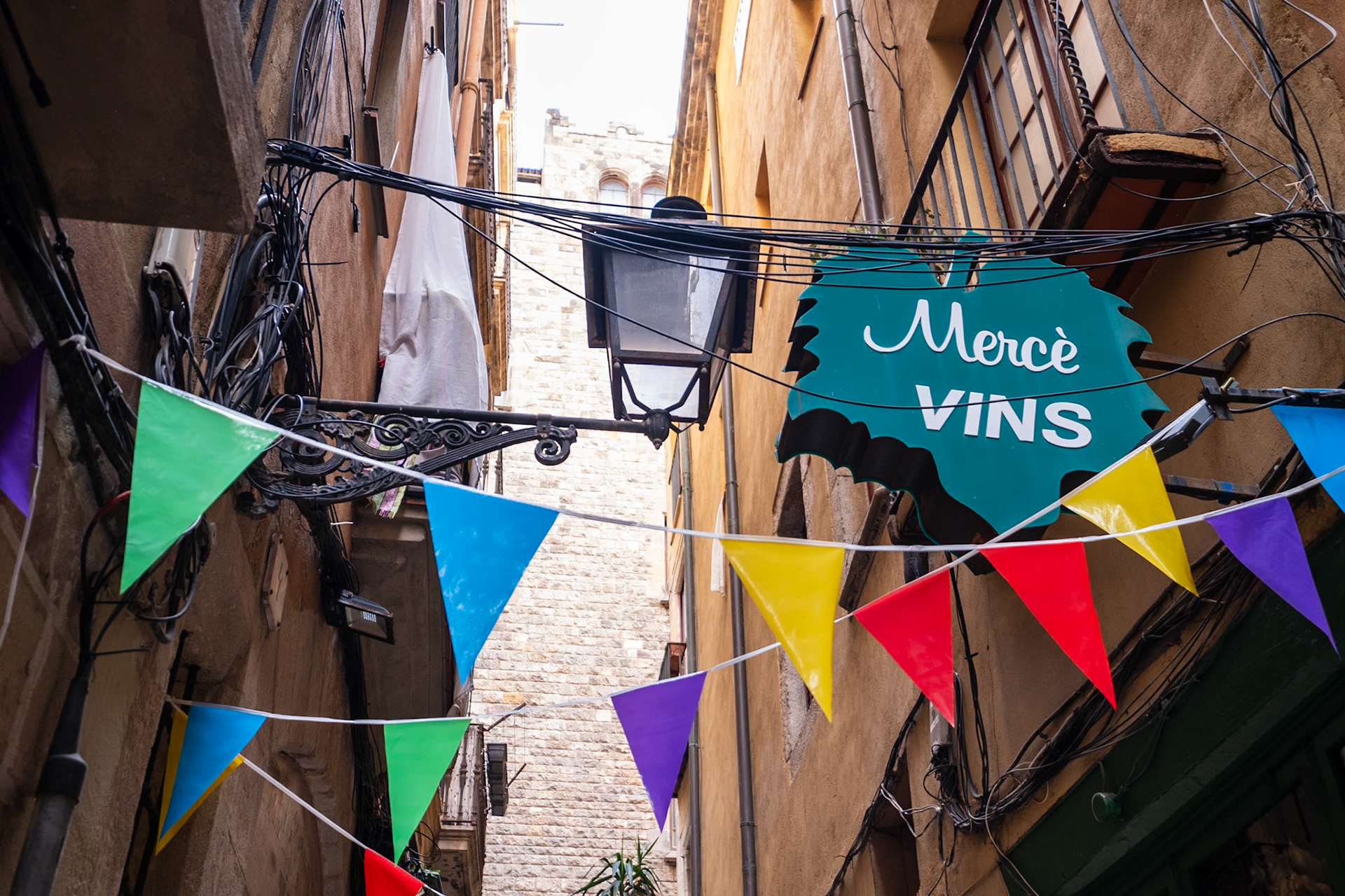 Les rues du quartier Gothique