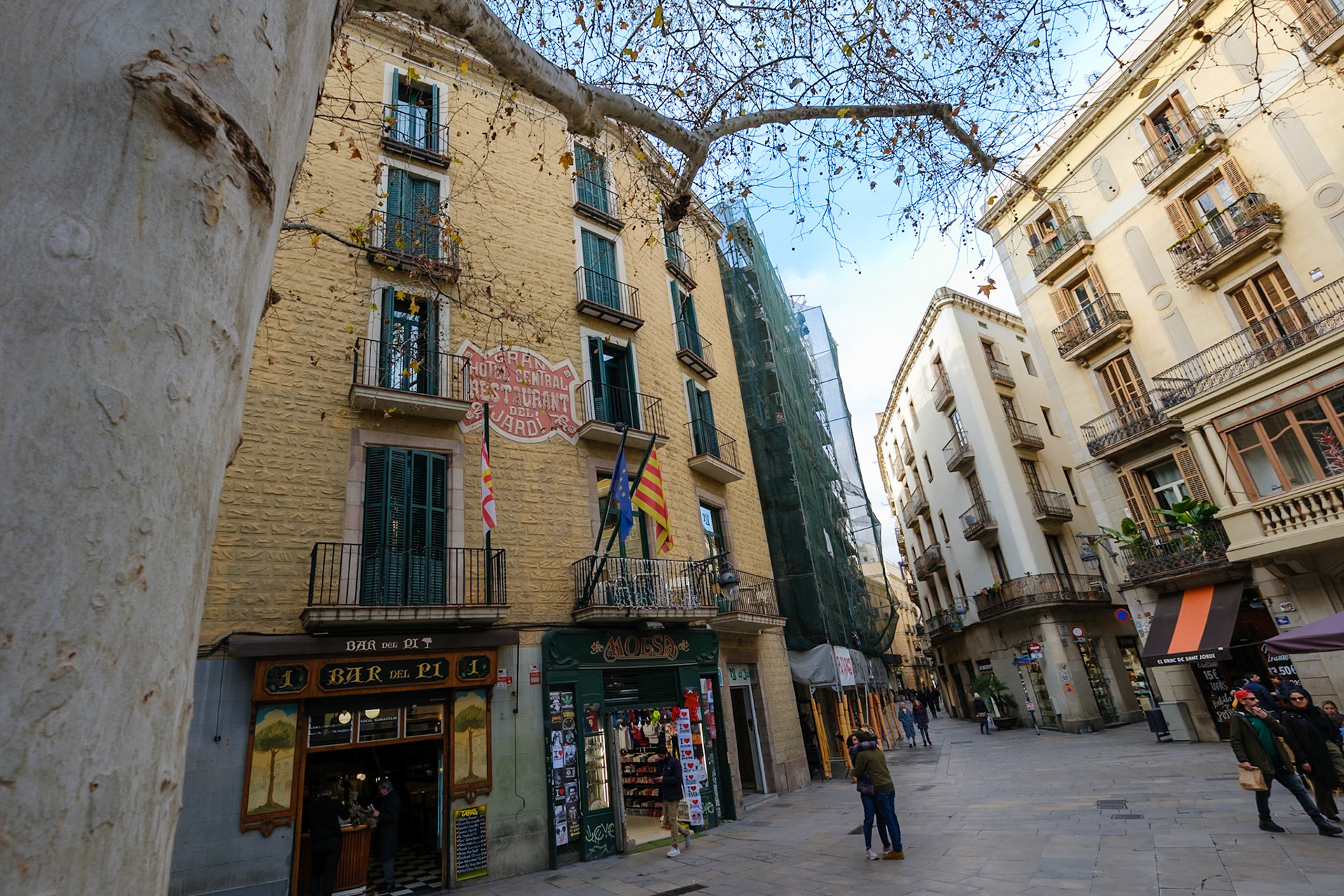 Les rues du Barri Gotic
