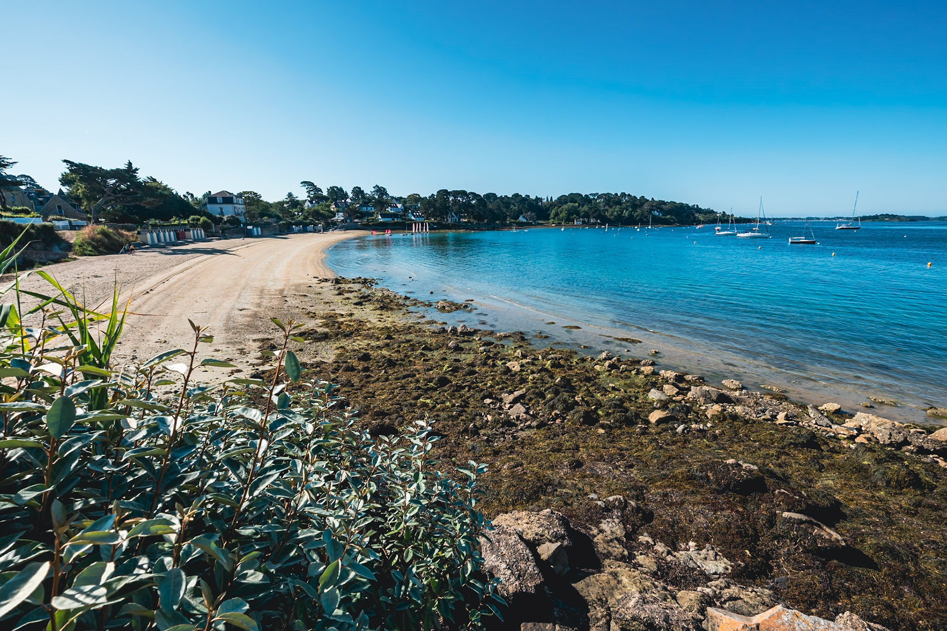 Plages de l''île aux Moines