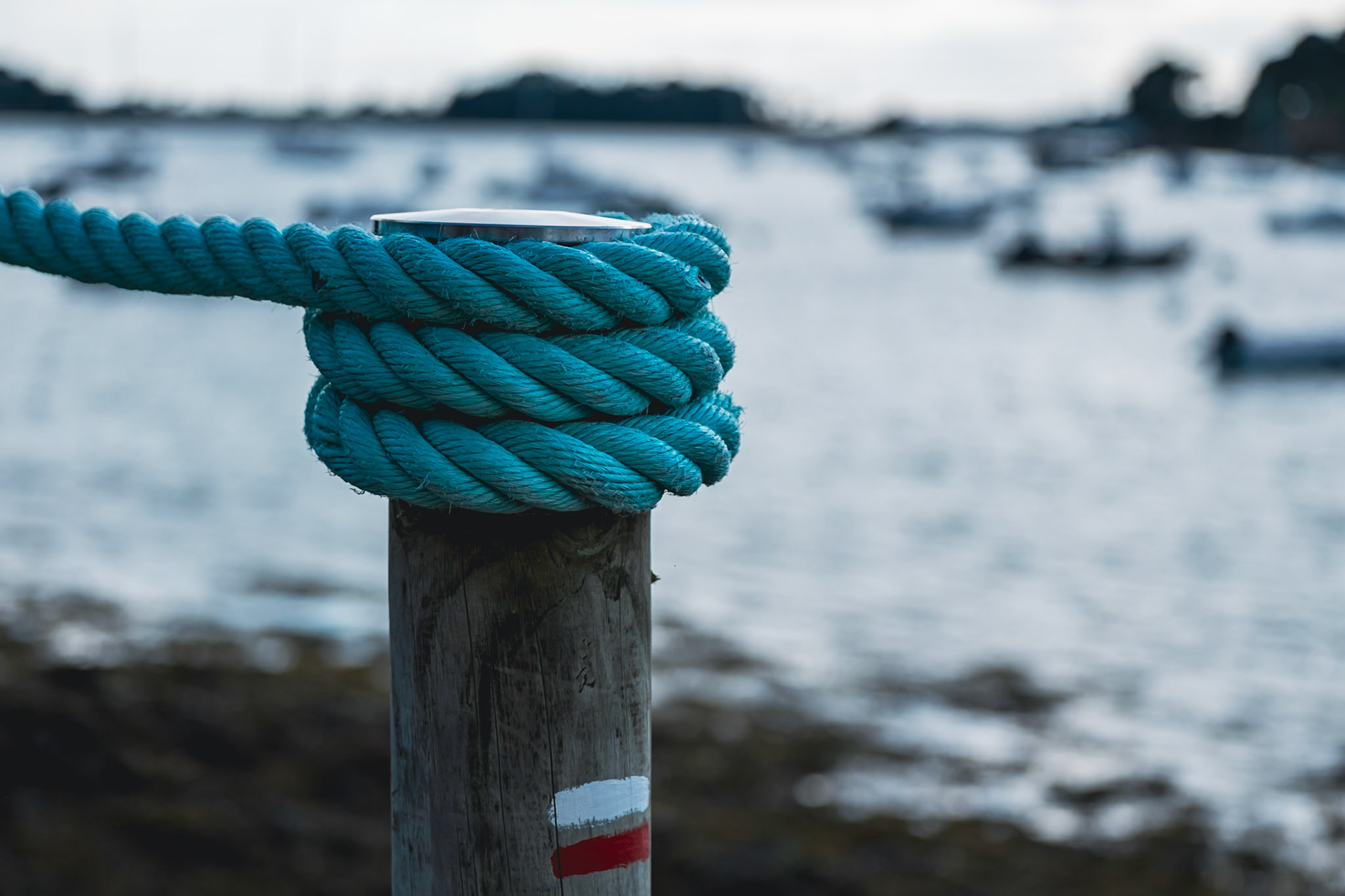 Port de Larmor-Baden dans le golfe du Morbihan