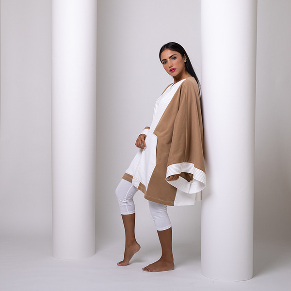 Fashion Photoshoot - Paper Pillar Set up - Melankaya Photography Kuwait