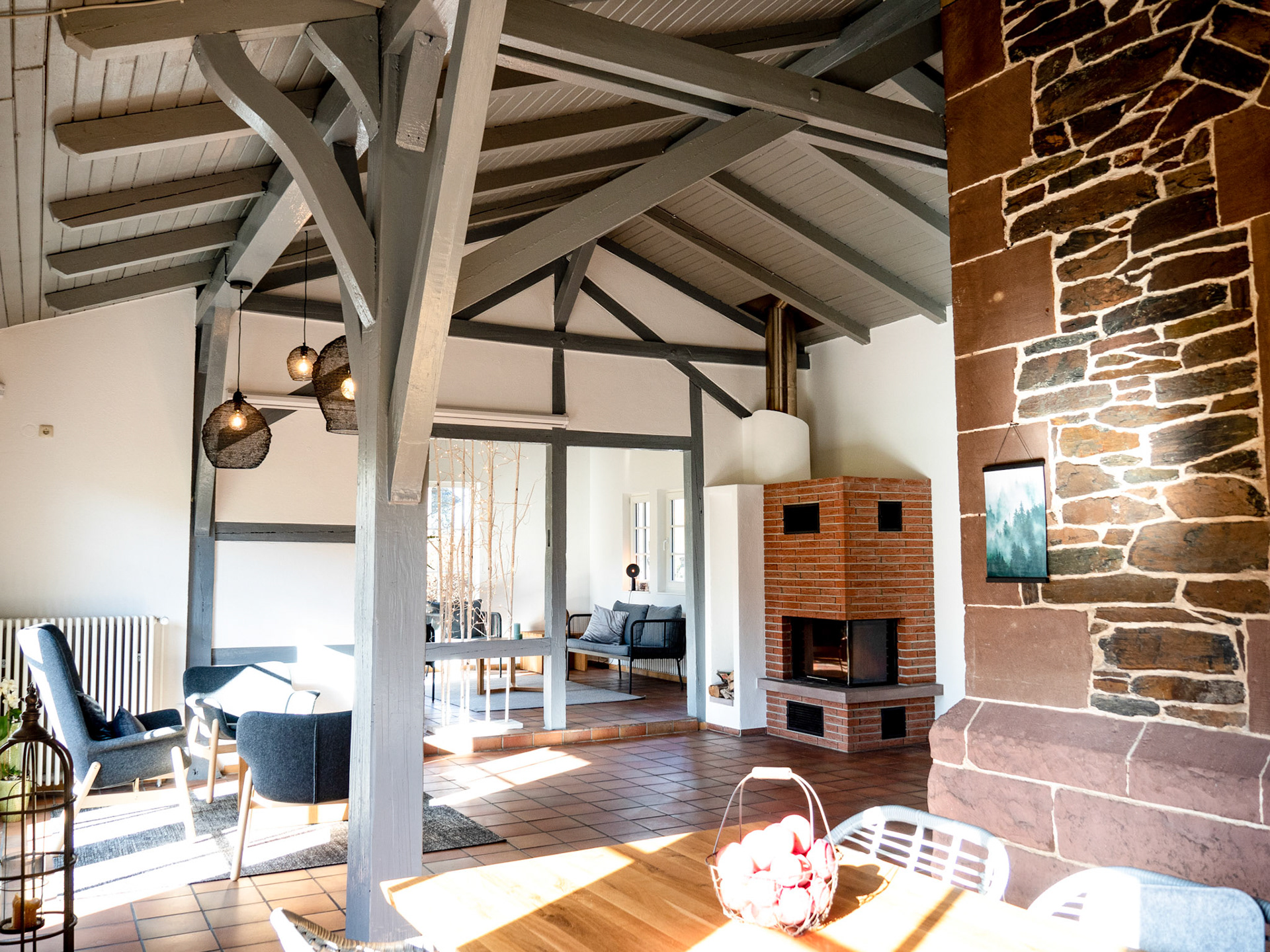 Denk'mal Bahnhof - fireplace