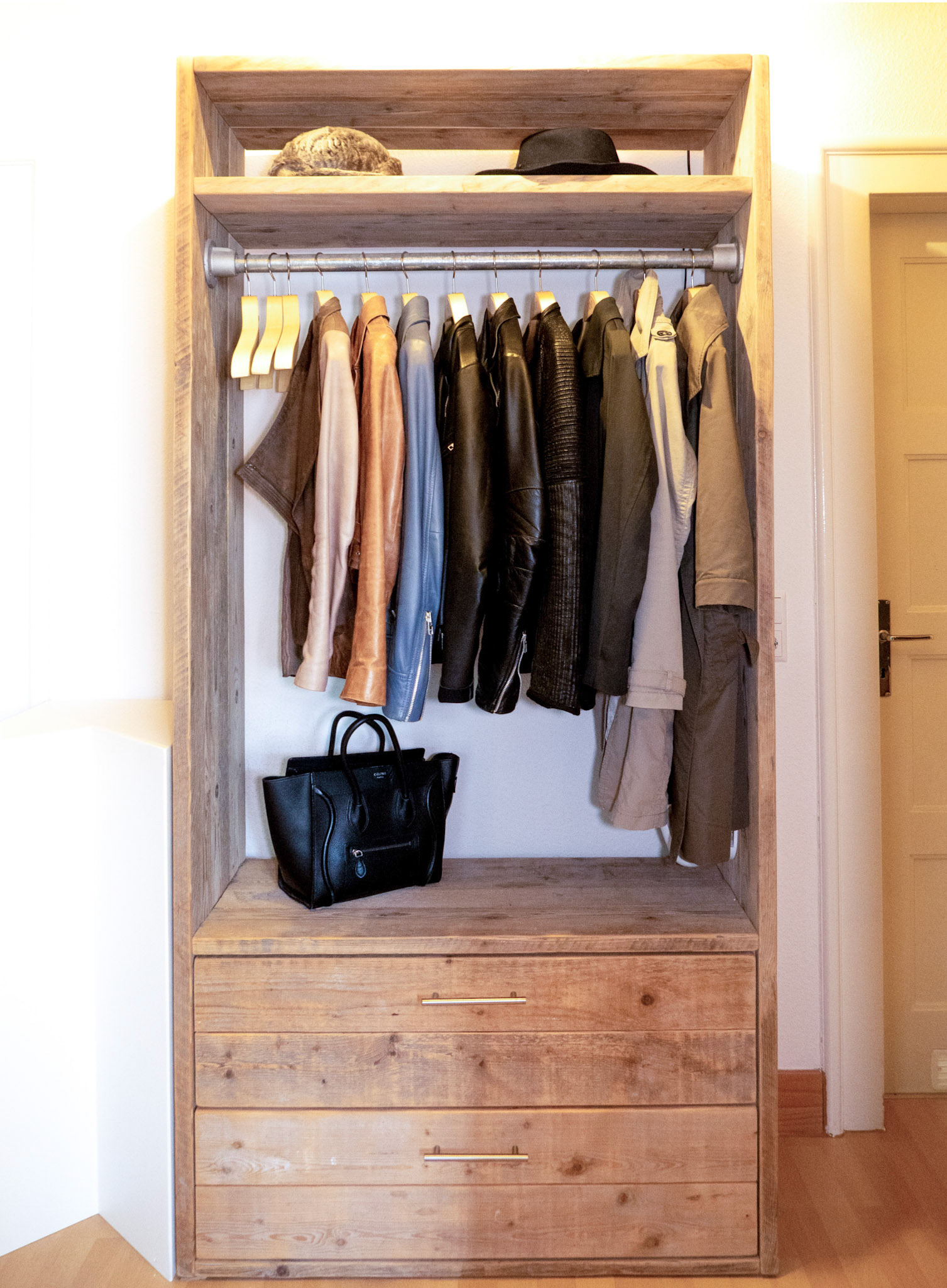 Home Is A Feeling *I* - bespoke coat rack
