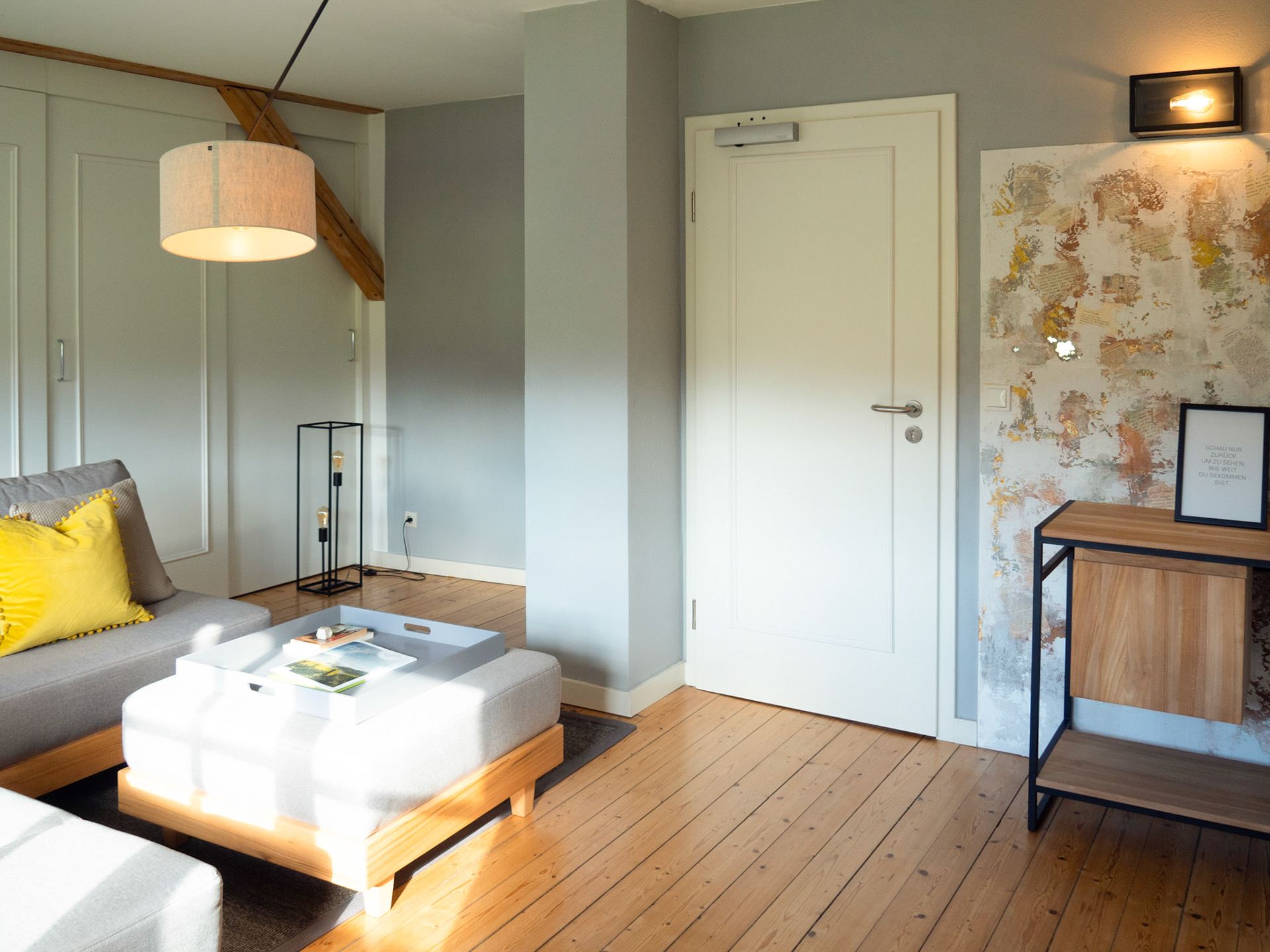 Denk'mal Bahnhof - B&B living room