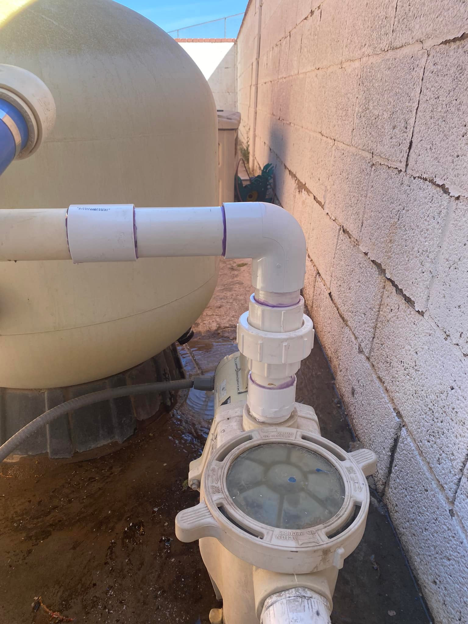 Las Cruces Pool and Spa, LLC Before After