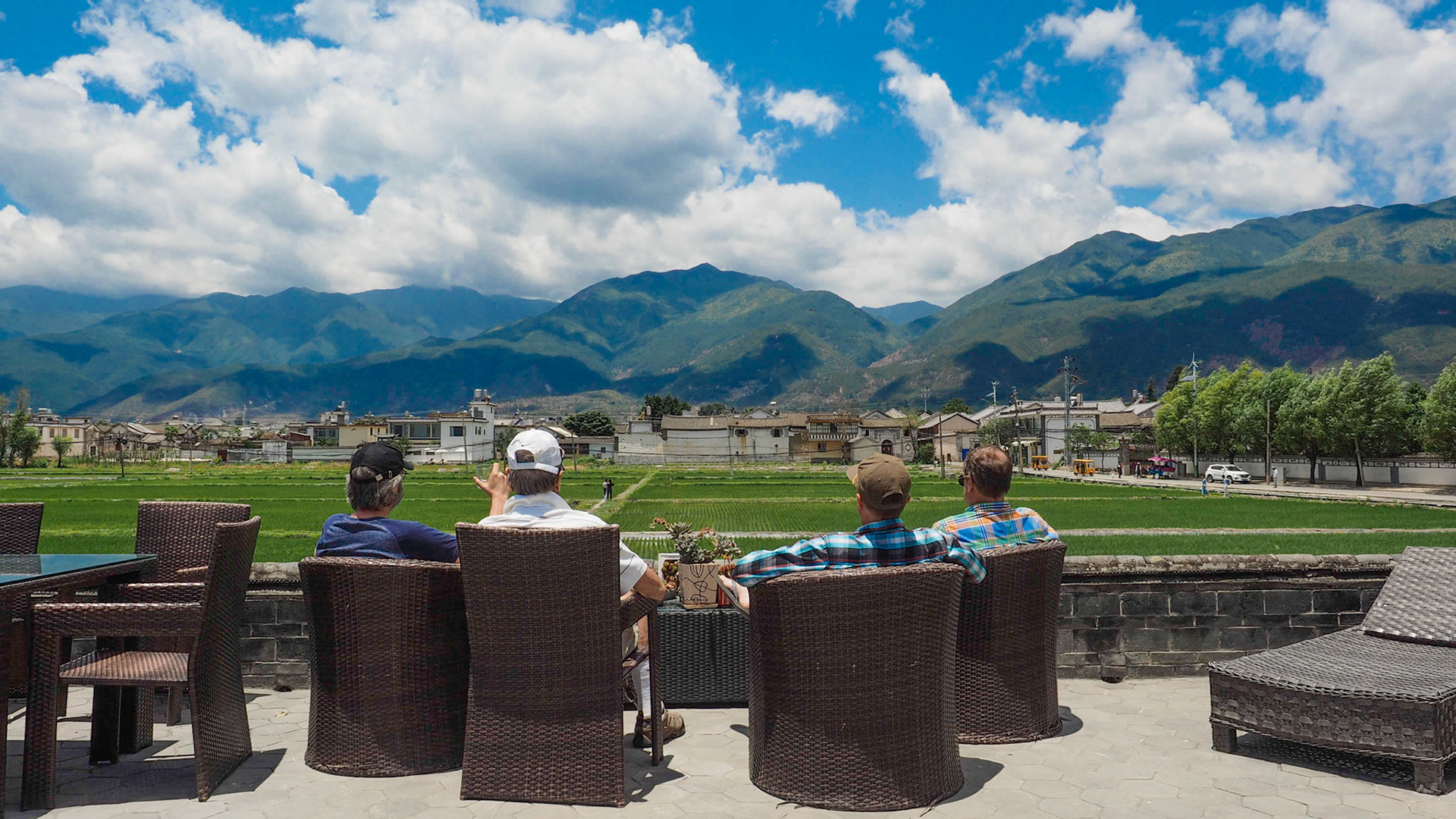 Yunnan with Paul, Dave and Dad