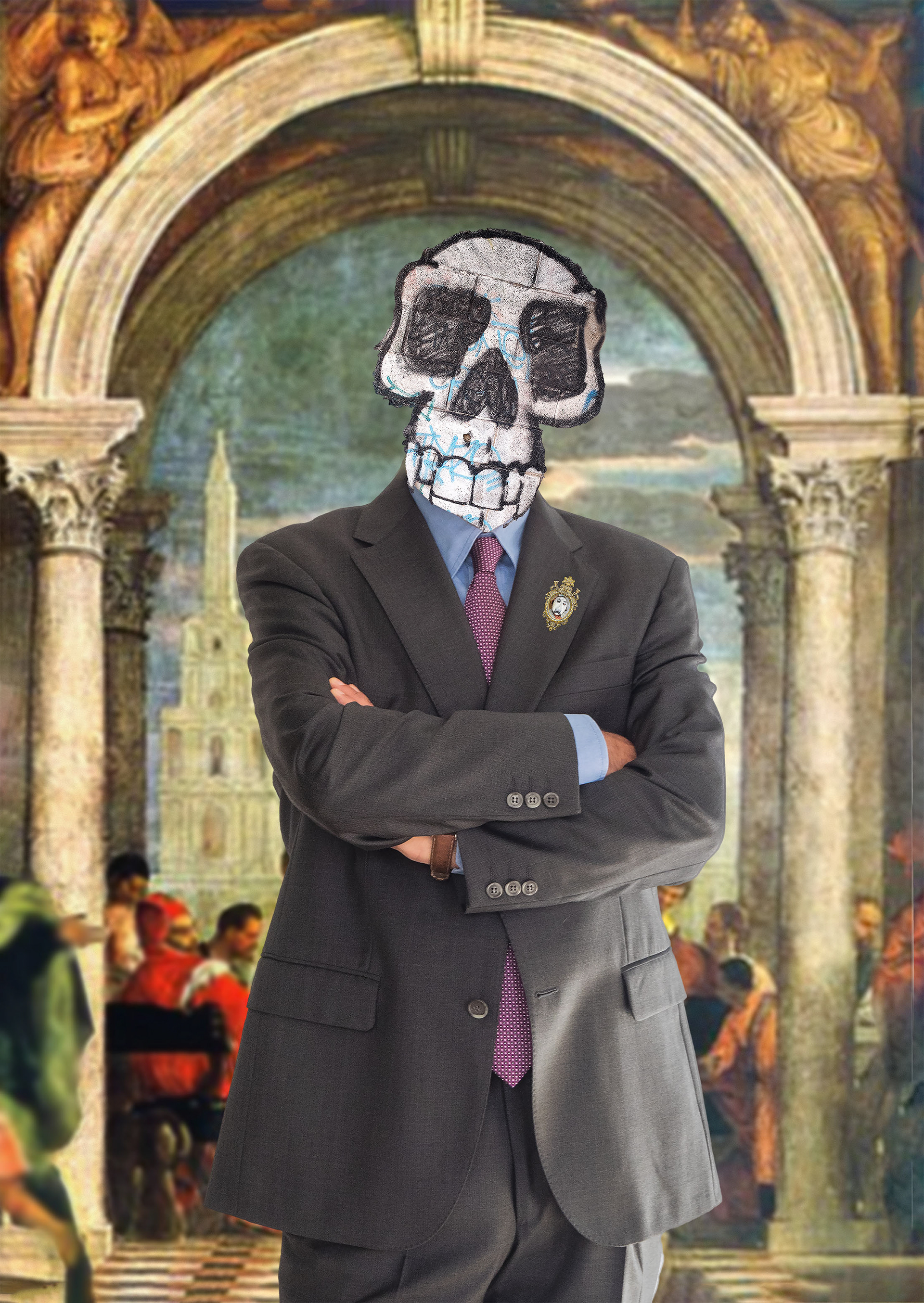 Nº 42. Título: El cuarto rey. Medidas: 56 x 76 cm. Técnica: Impresión digital. Año 2017. Tirada: 5 ejemplares.