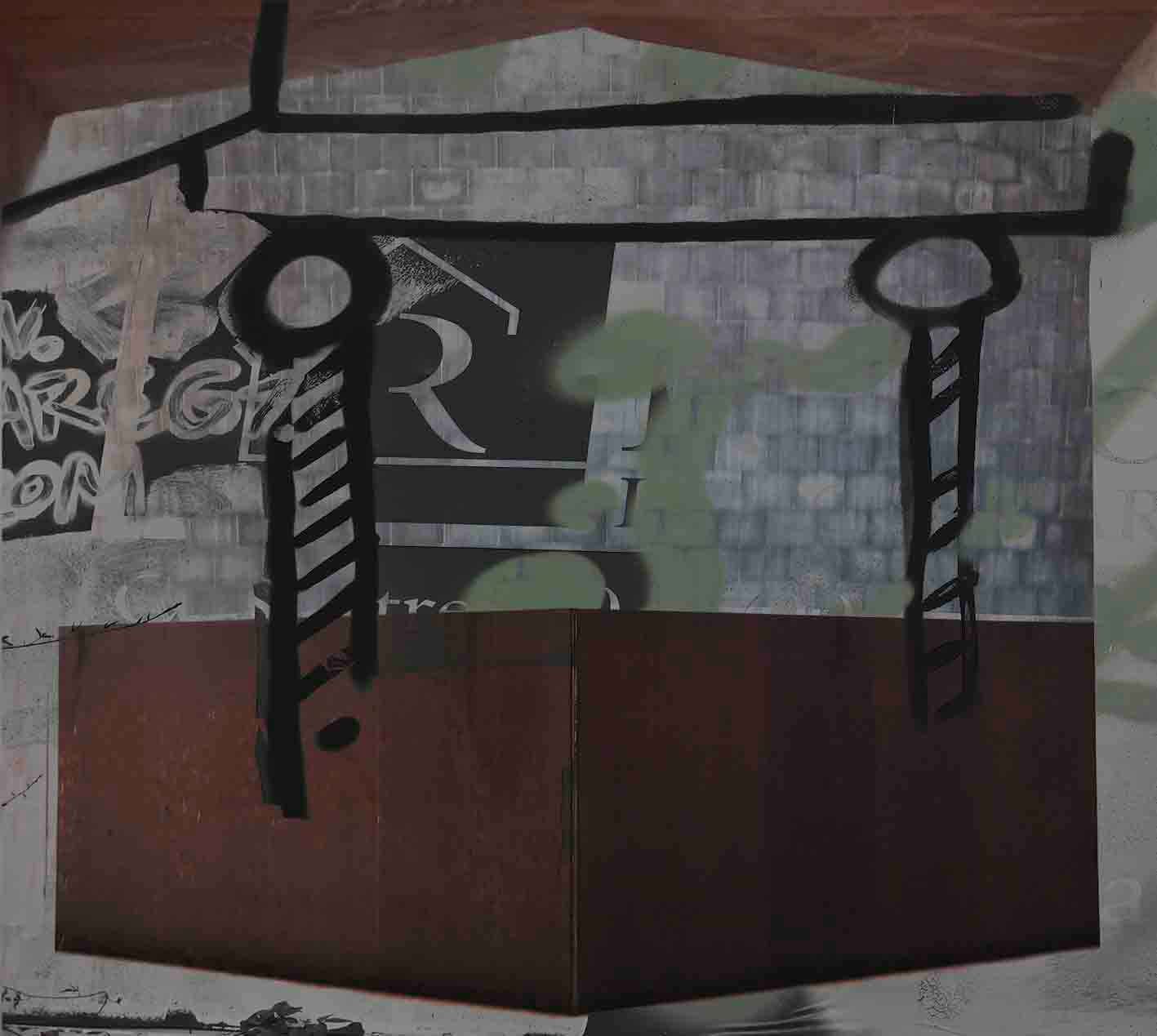 Nº 8. Título: Muro. Medidas: 130 x 115 cm. Técnica: Impresión digital. Año 2016. Tirada: 5 ejemplares.