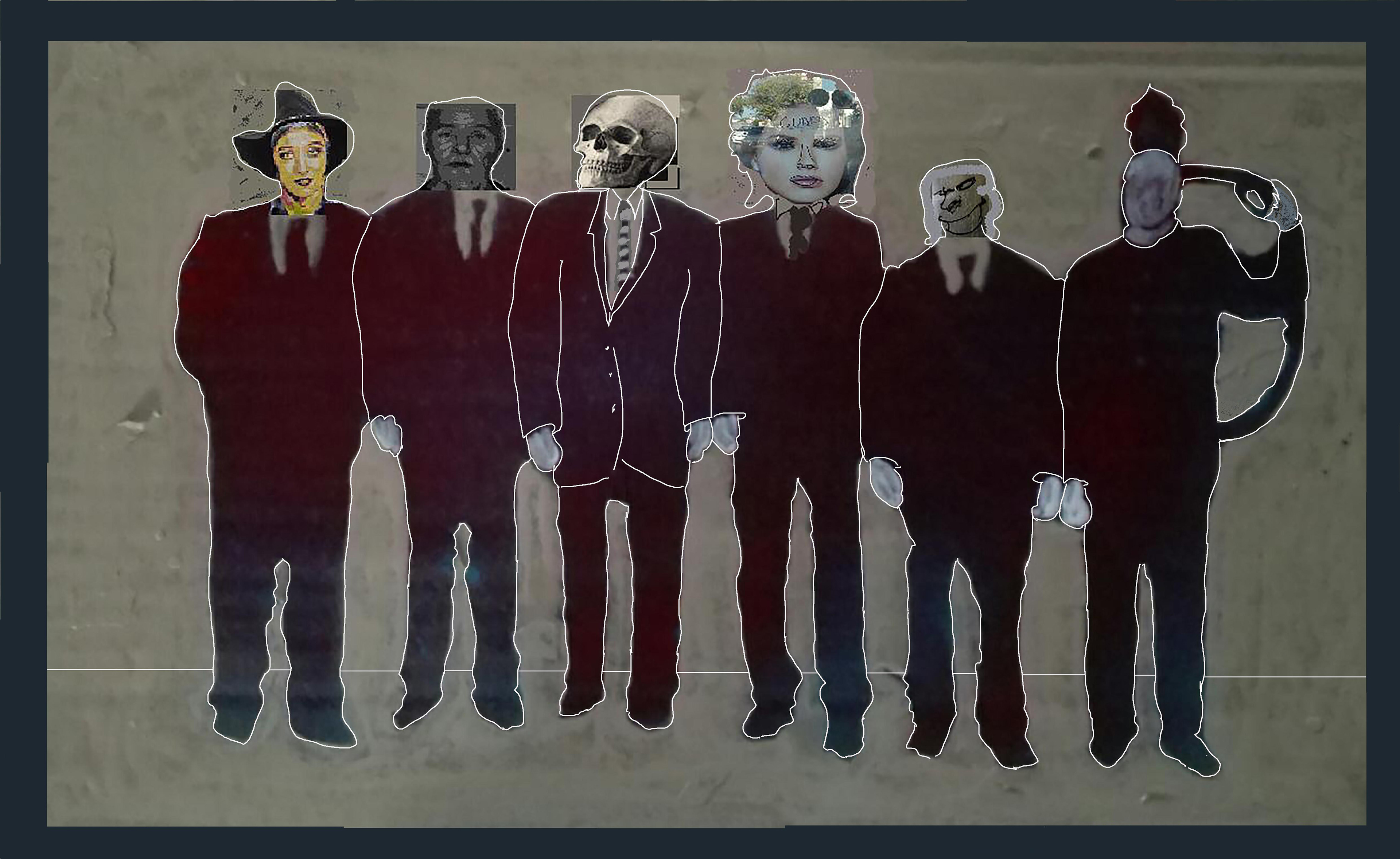 Nº 62. Título: Compañeros de trabajo. Medidas: 47,48 x 29,14 cm. Técnica: Impresión digital. Año 2017. Tirada: 5 ejemplares.