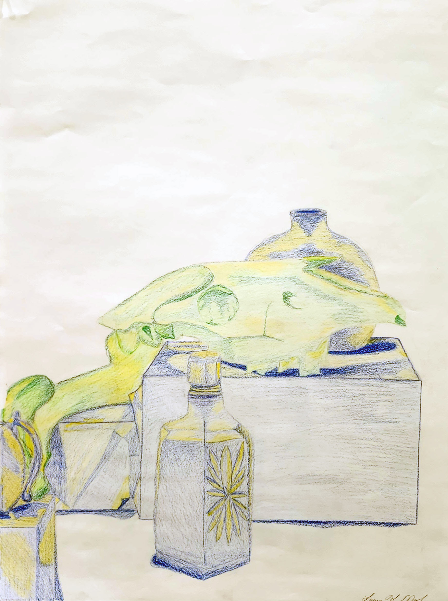 Colored pencil