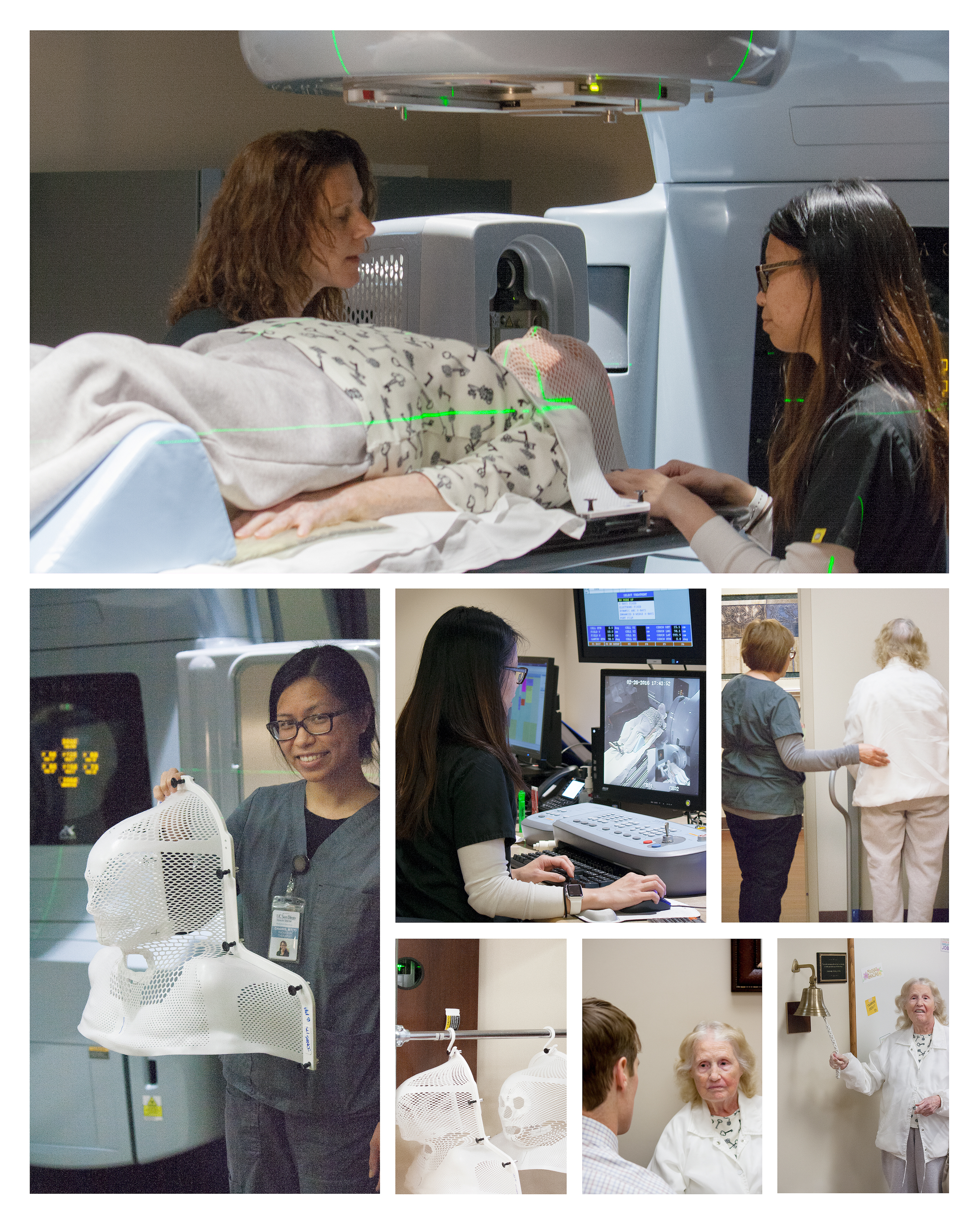 PHOTOGRAPHIC SERIES -- RADIATION THERAPY TREATMENT FOR CANCER