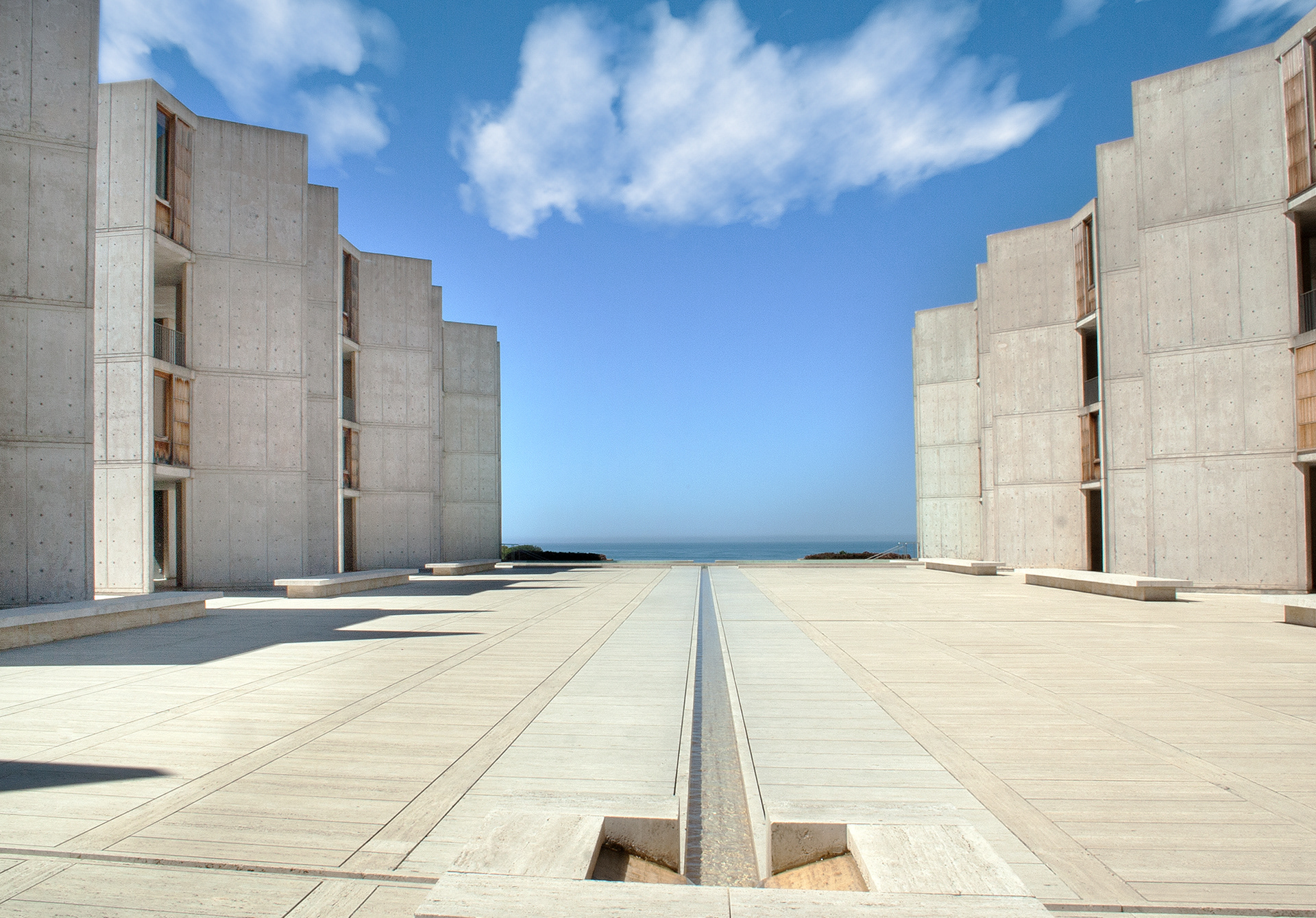 ARCHITECTURAL PHOTOGRAPHY -- SALK INSTITUTE