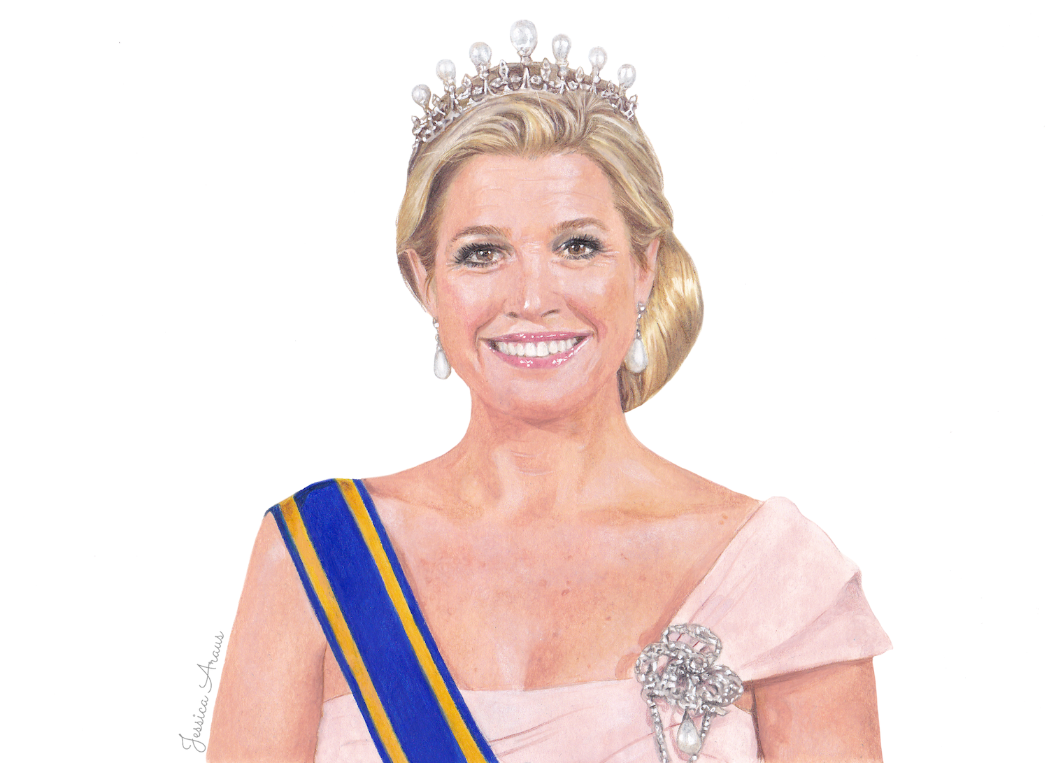 Queen Máxima illustration
