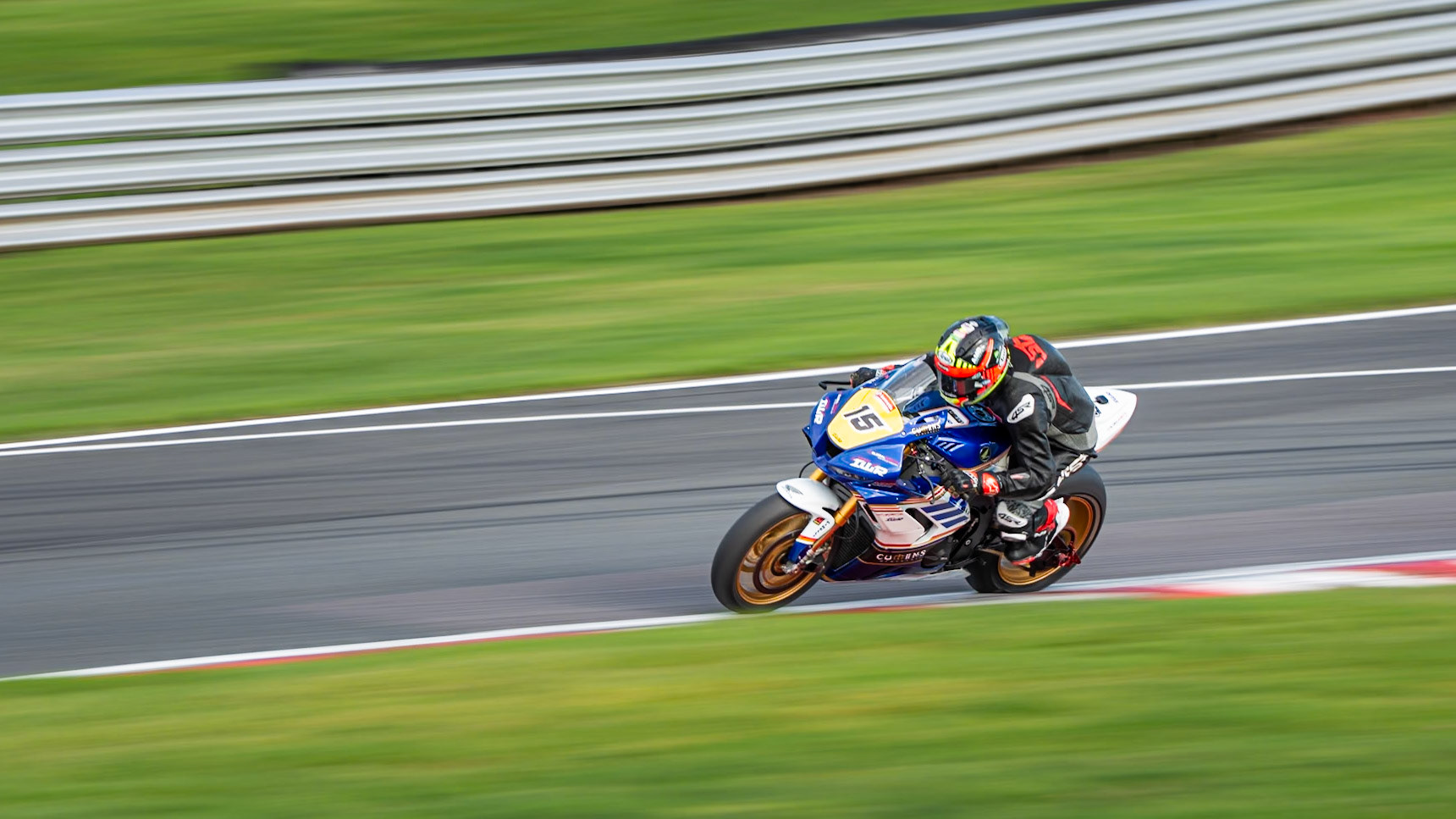 Bennetts British Superbikes. Richard Kerr. Bennetts British Superbikes at Oulton Park, September 2024. A weekend of opposites, sunburnt on the Saturday and soaked through on Sunday!