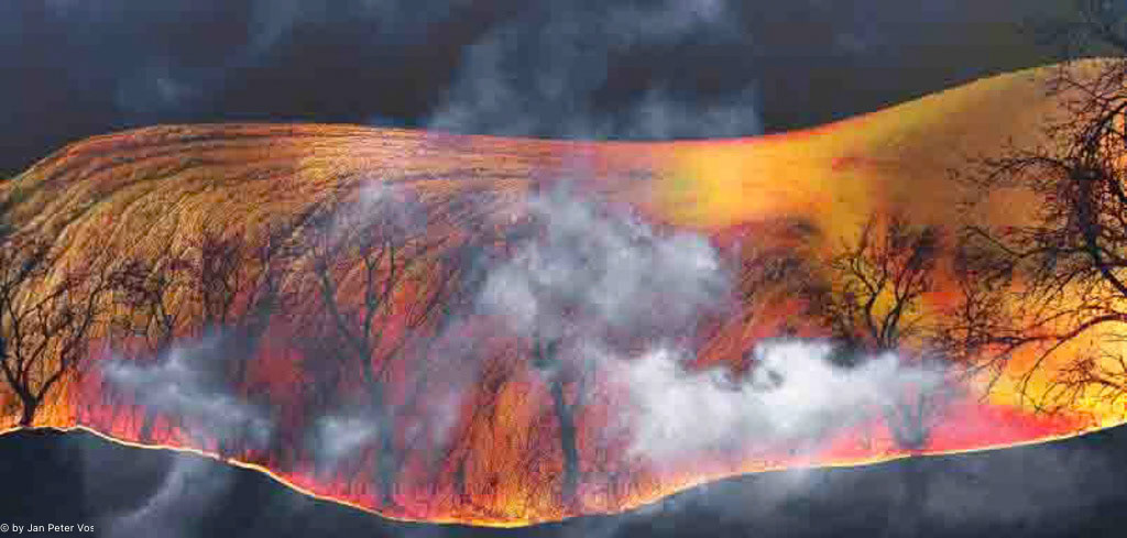 The Fire from Within: 70x150cm