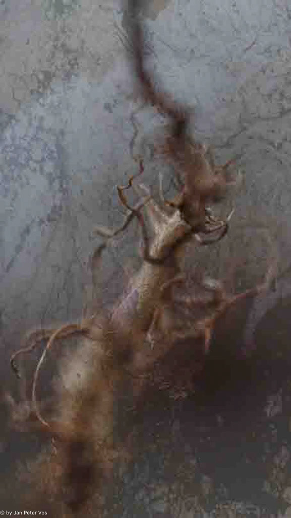 Back to the Roots (1): 100x50cm