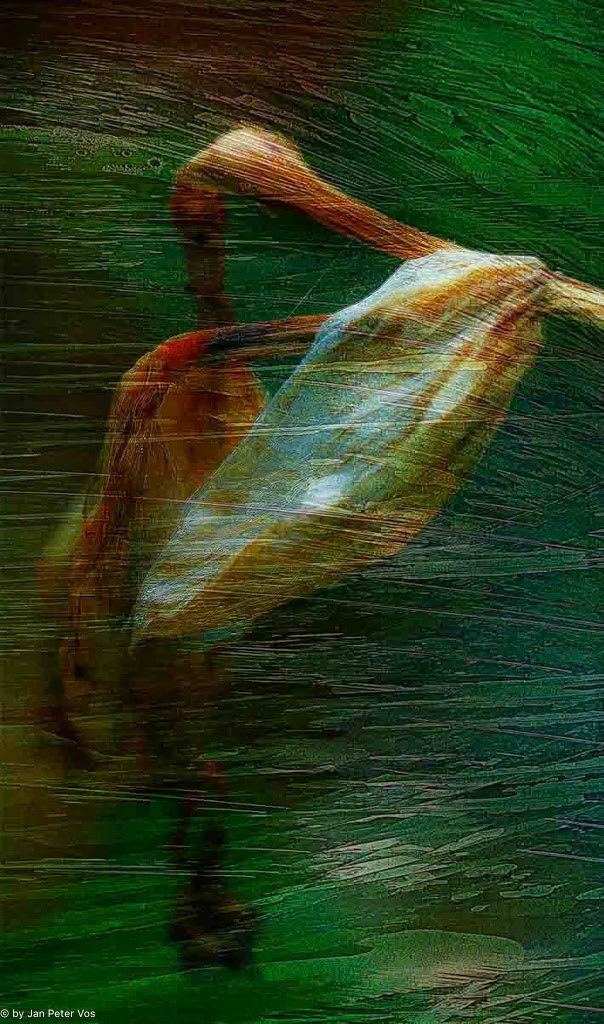 The Autumn Dancer: 135x85cm