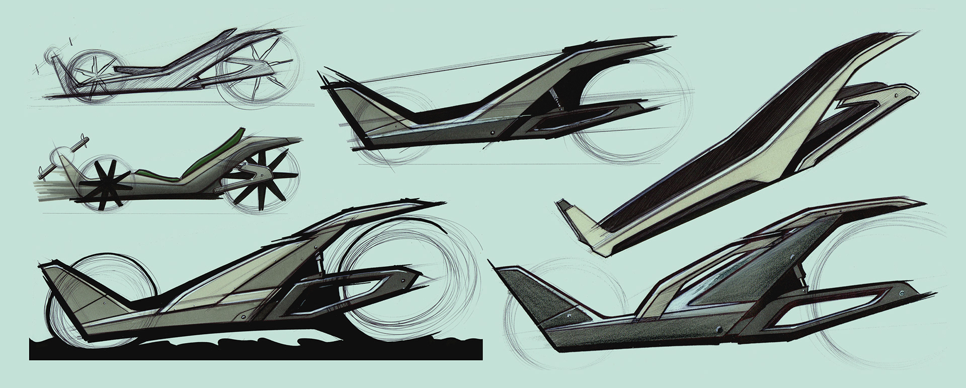 Land Rover XR-3 Recumbent Tricycle. © 2018 David Gilmore Design