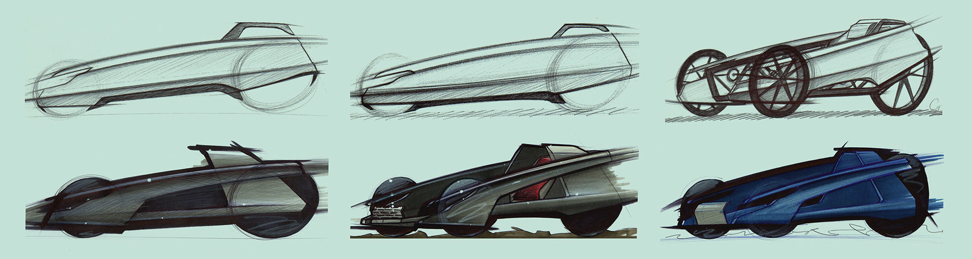 Land Rover XR-3 Recumbent Tricycle. © 2018 David Gilmore Design