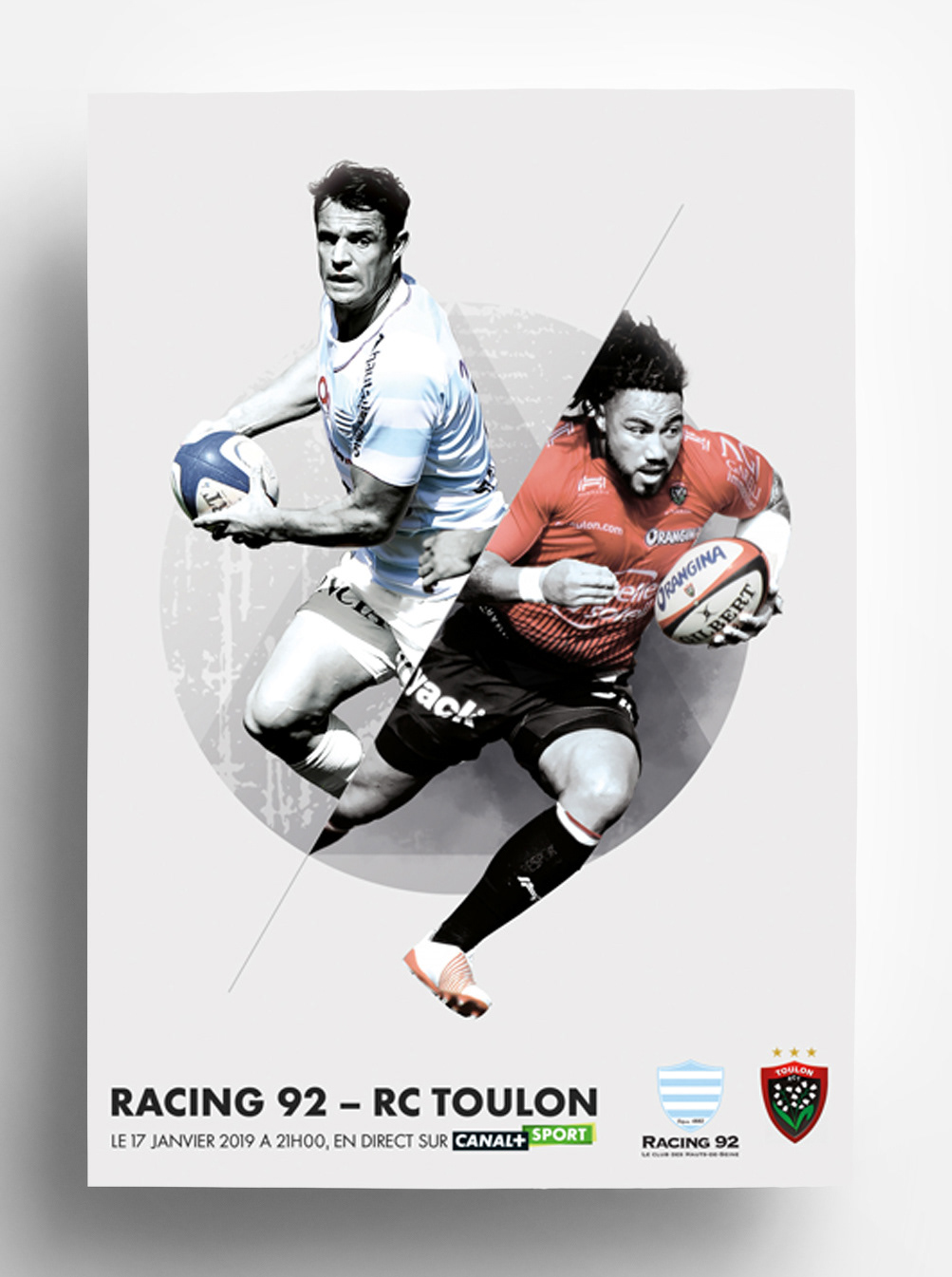 Affiche Rugby